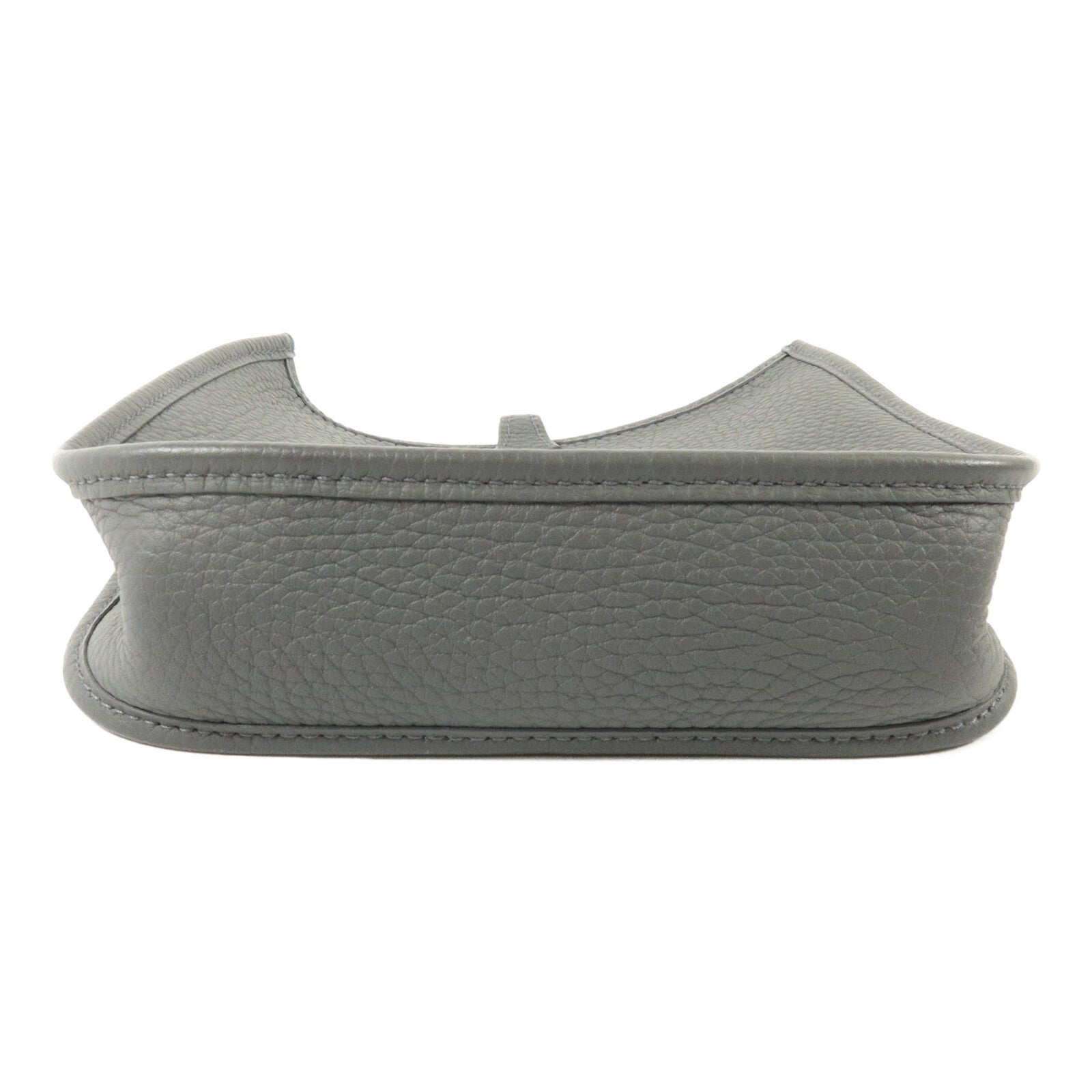 HERMES Clemence皮革Evelyne TPM肩背袋Gris Misty