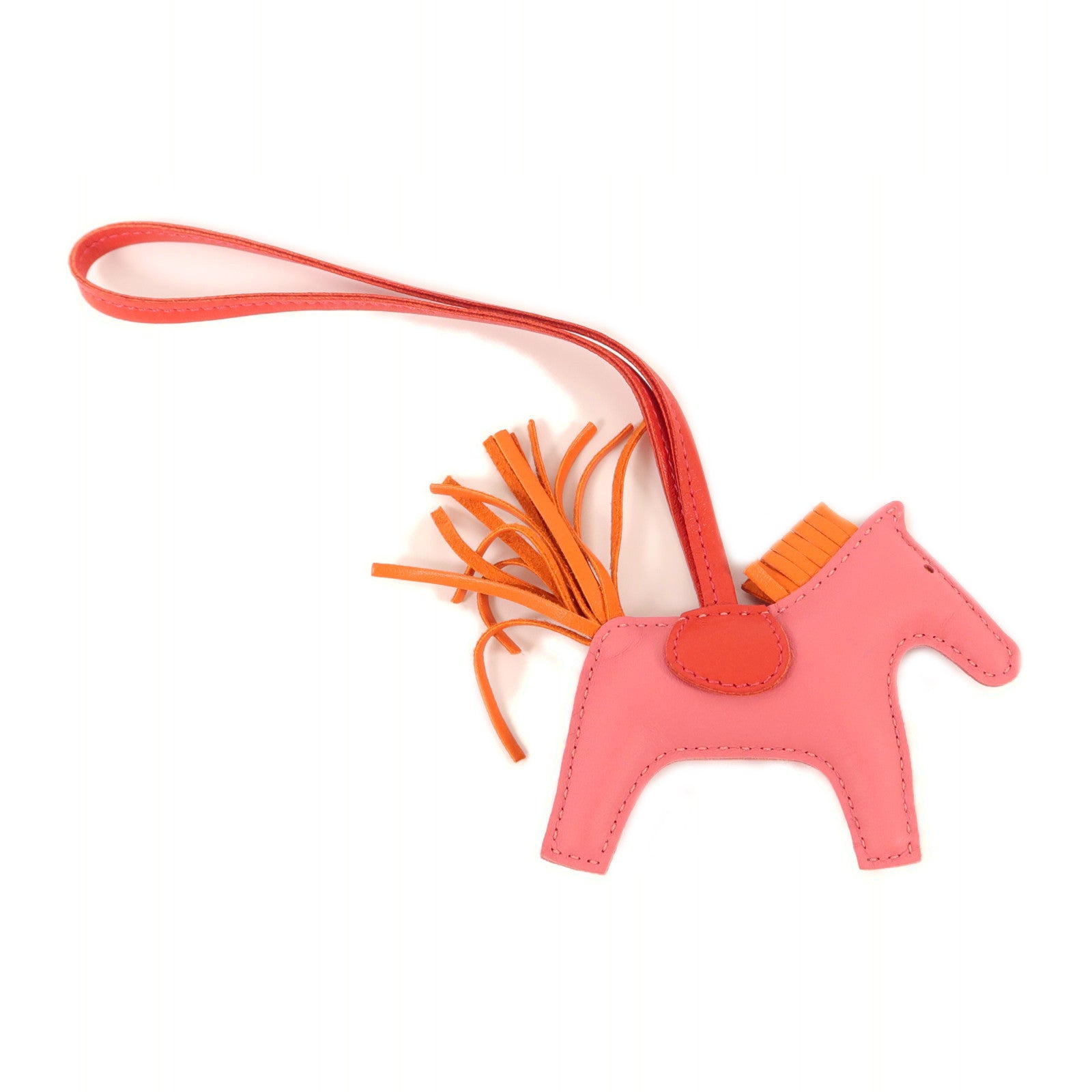 HERMES Milo皮革Rodeo PM掛飾