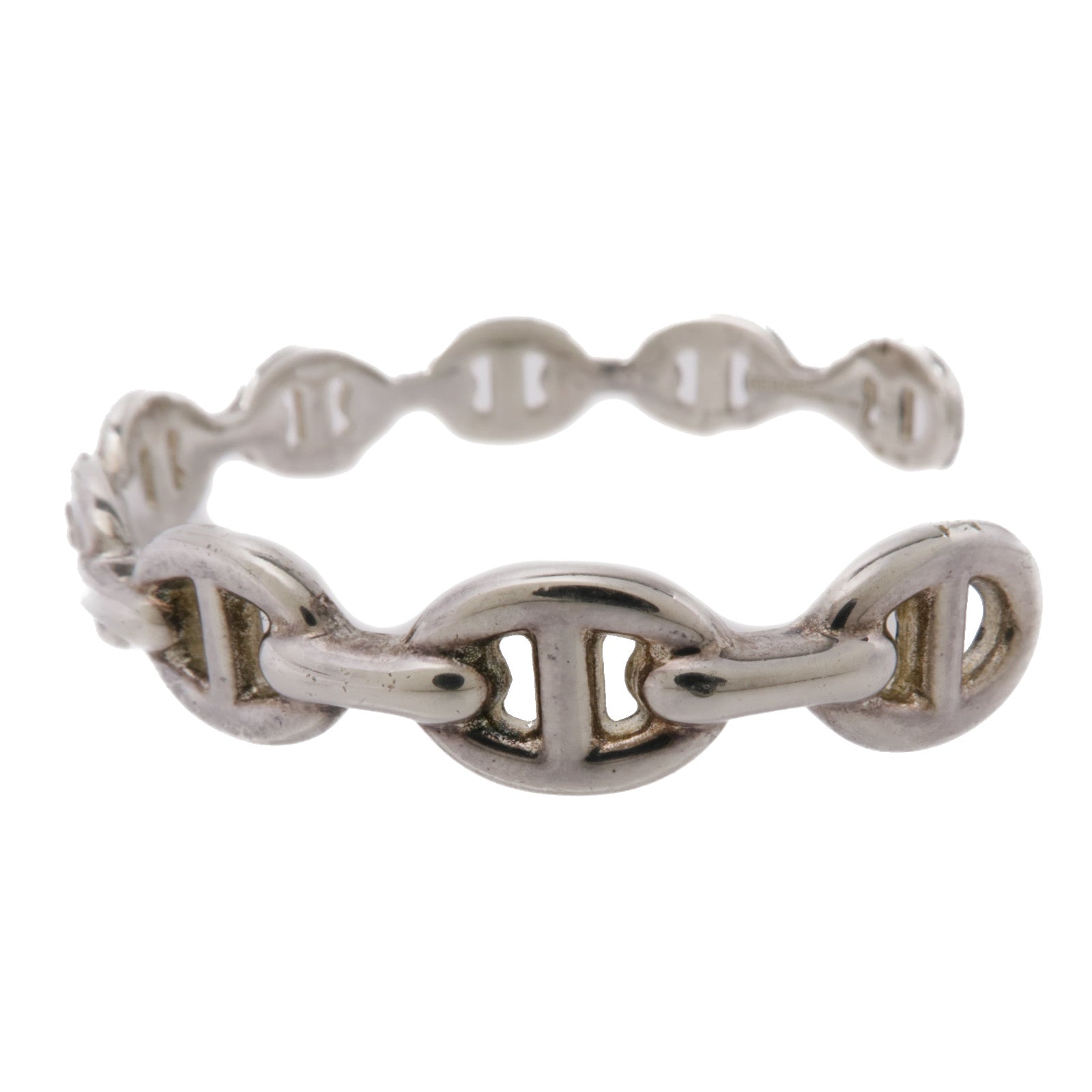 HERMES 925純銀Chaine D'Ancre Enchainee Bracelet手鏈