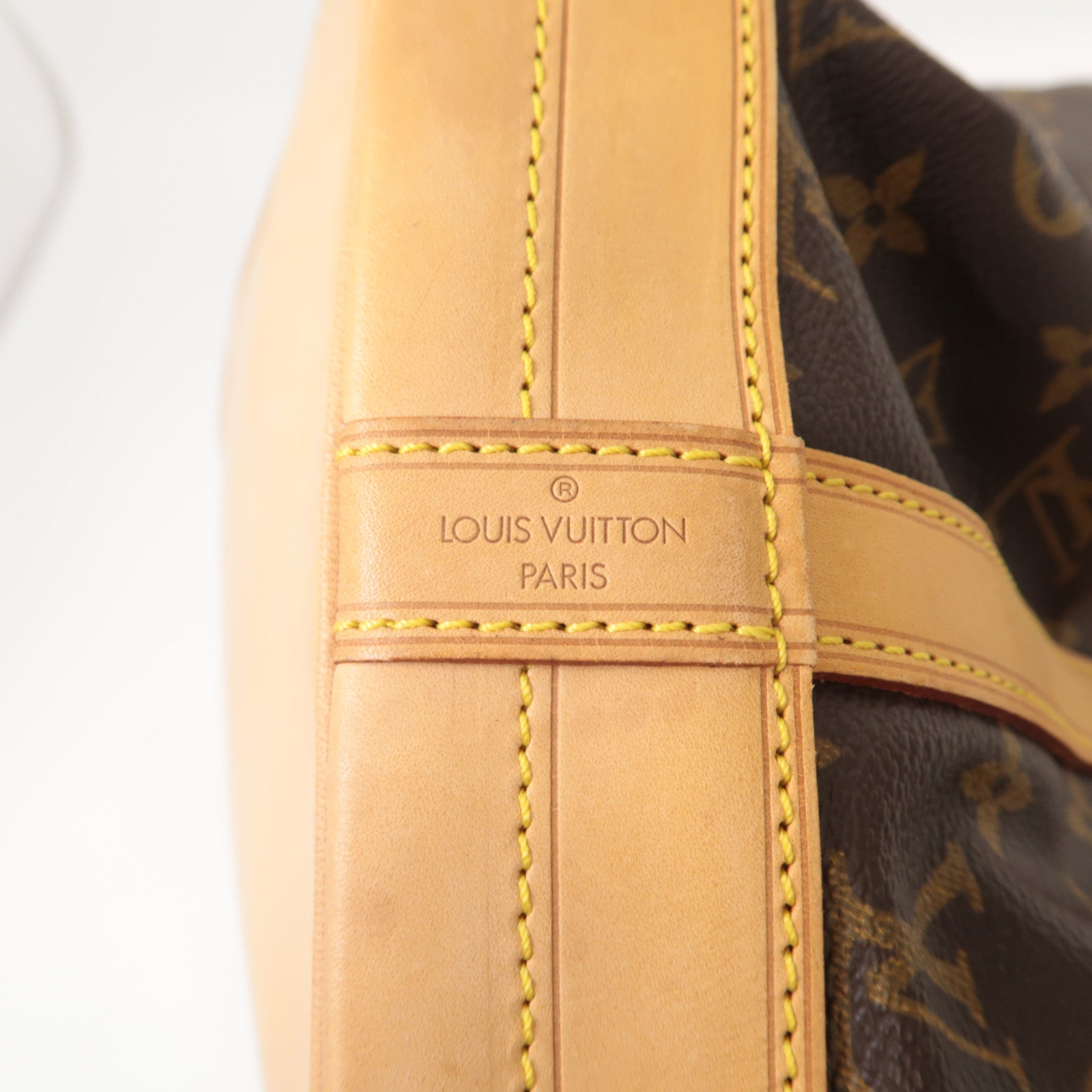 LOUIS VUITTON Monogram Noe Bucket Bag金扣肩背袋啡色