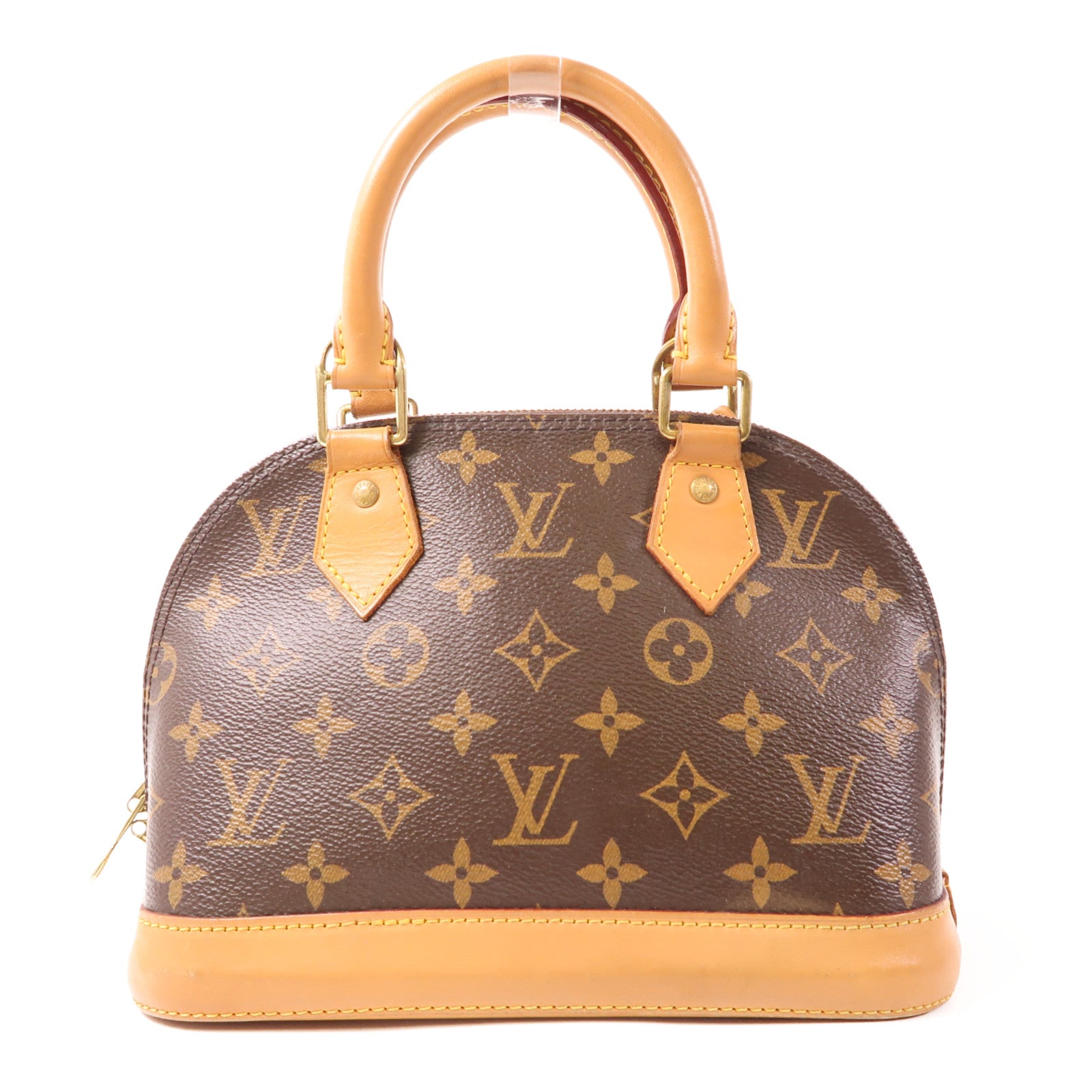 LOUIS VUITTON Monogram Alma BB金扣手挽肩背兩用袋