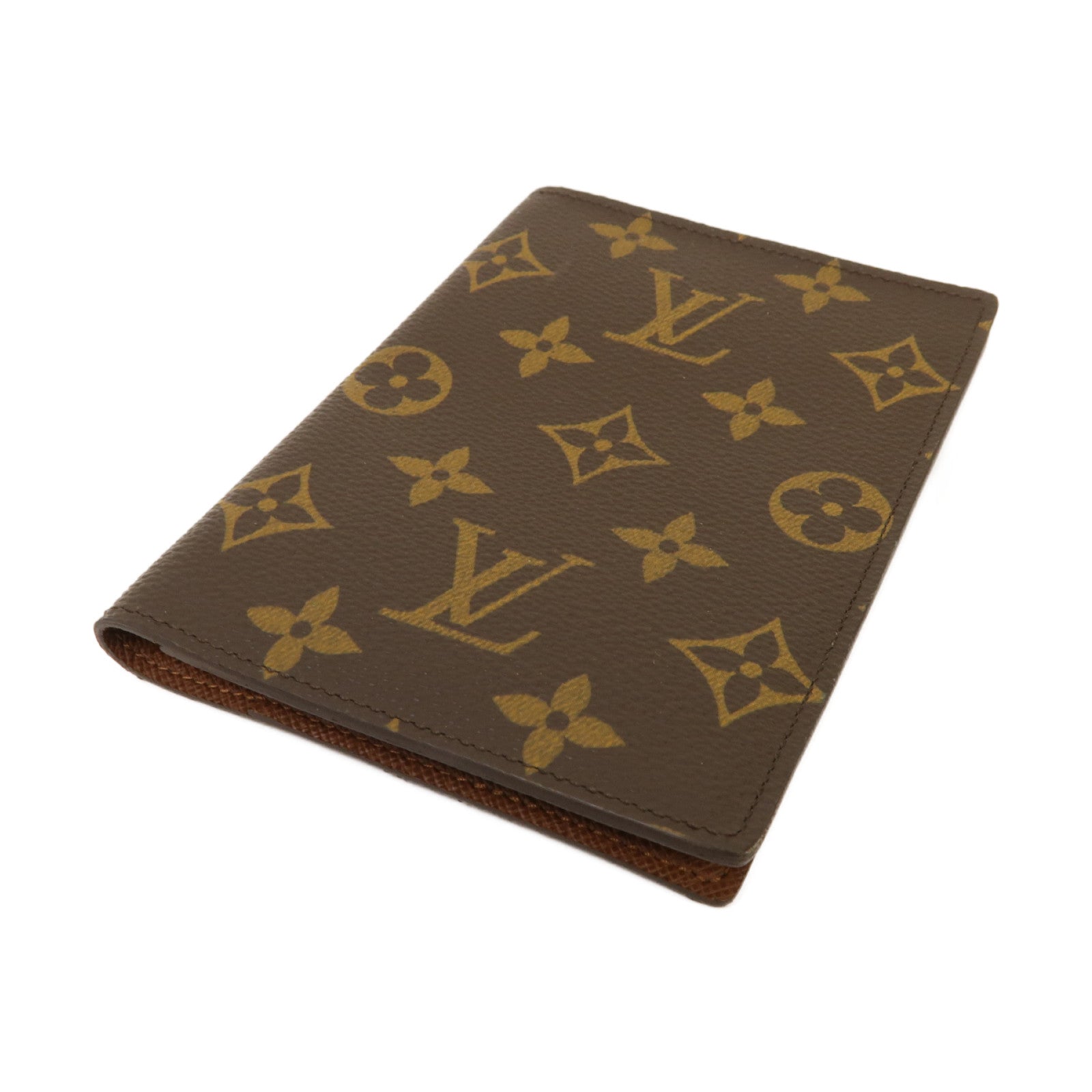 LOUIS VUITTON 【激減優惠】Monogram Passport Case護照套棕色