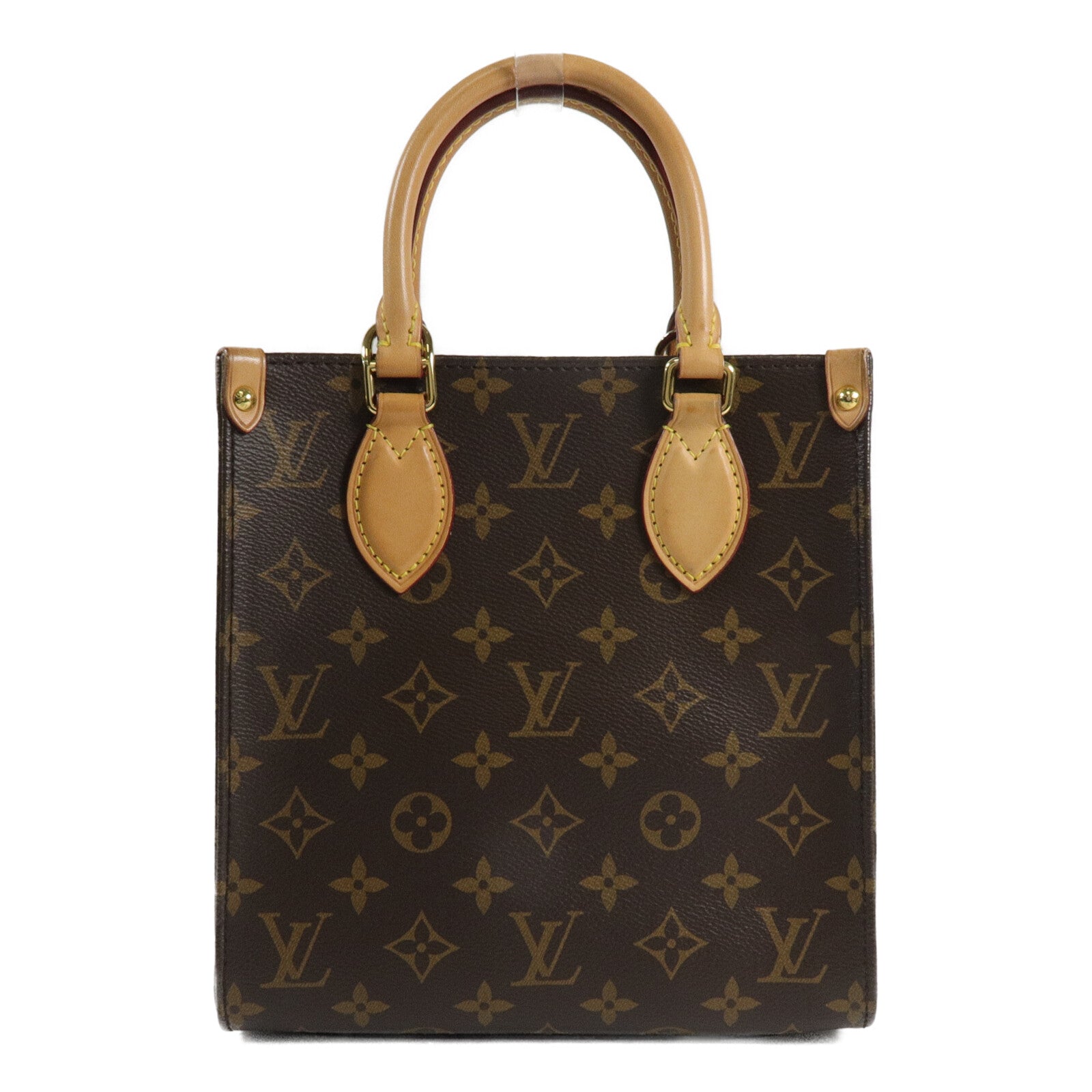 LOUIS VUITTON Monogram Sac Plat BB手挽肩背兩用袋