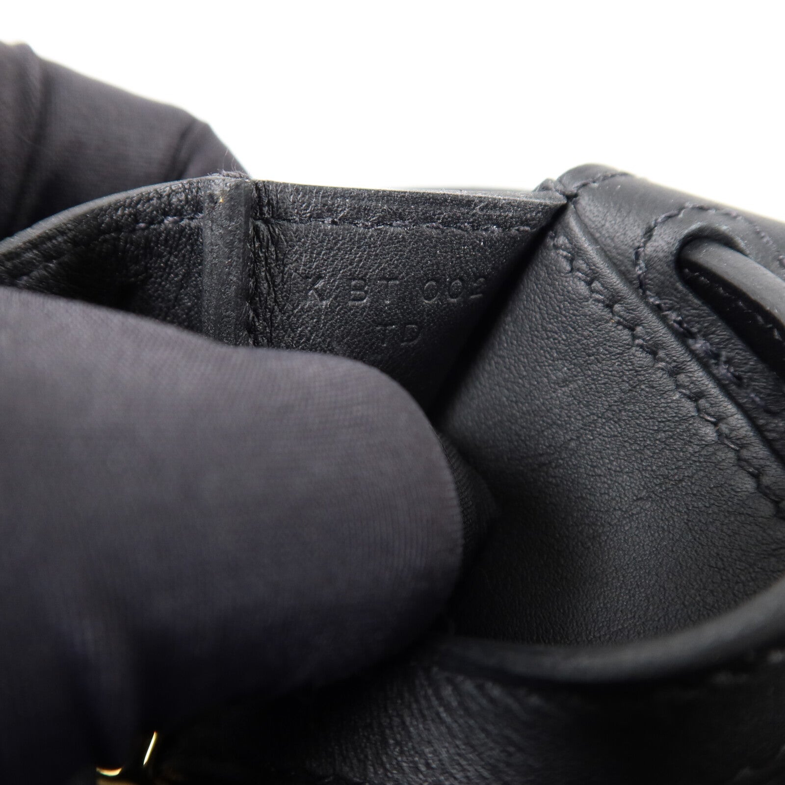 HERMES Swift皮革Mini Halzan手挽肩背兩用袋Noir
