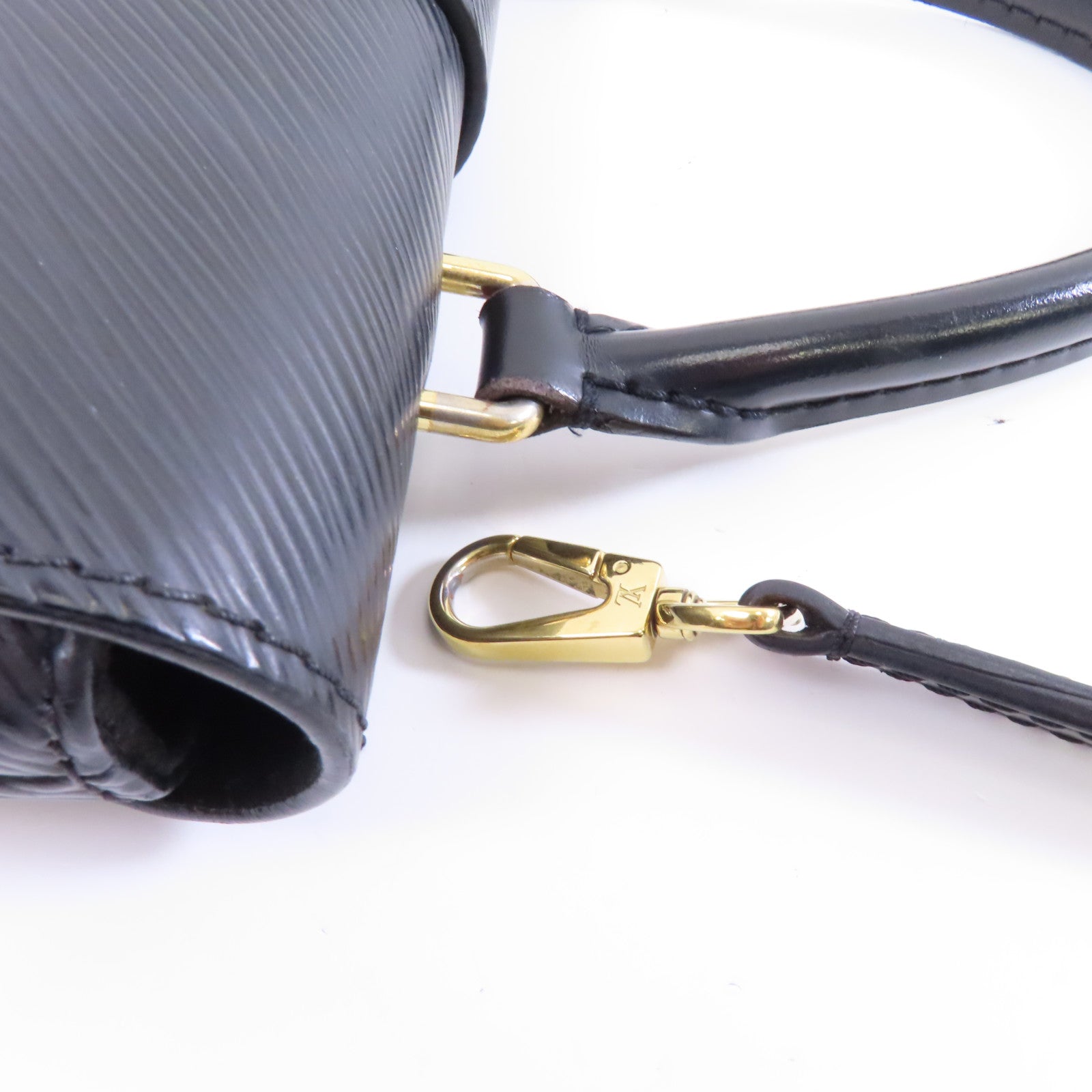 LOUIS VUITTON 【激減優惠】Epi Locky BB金扣手挽肩背兩用袋黑色