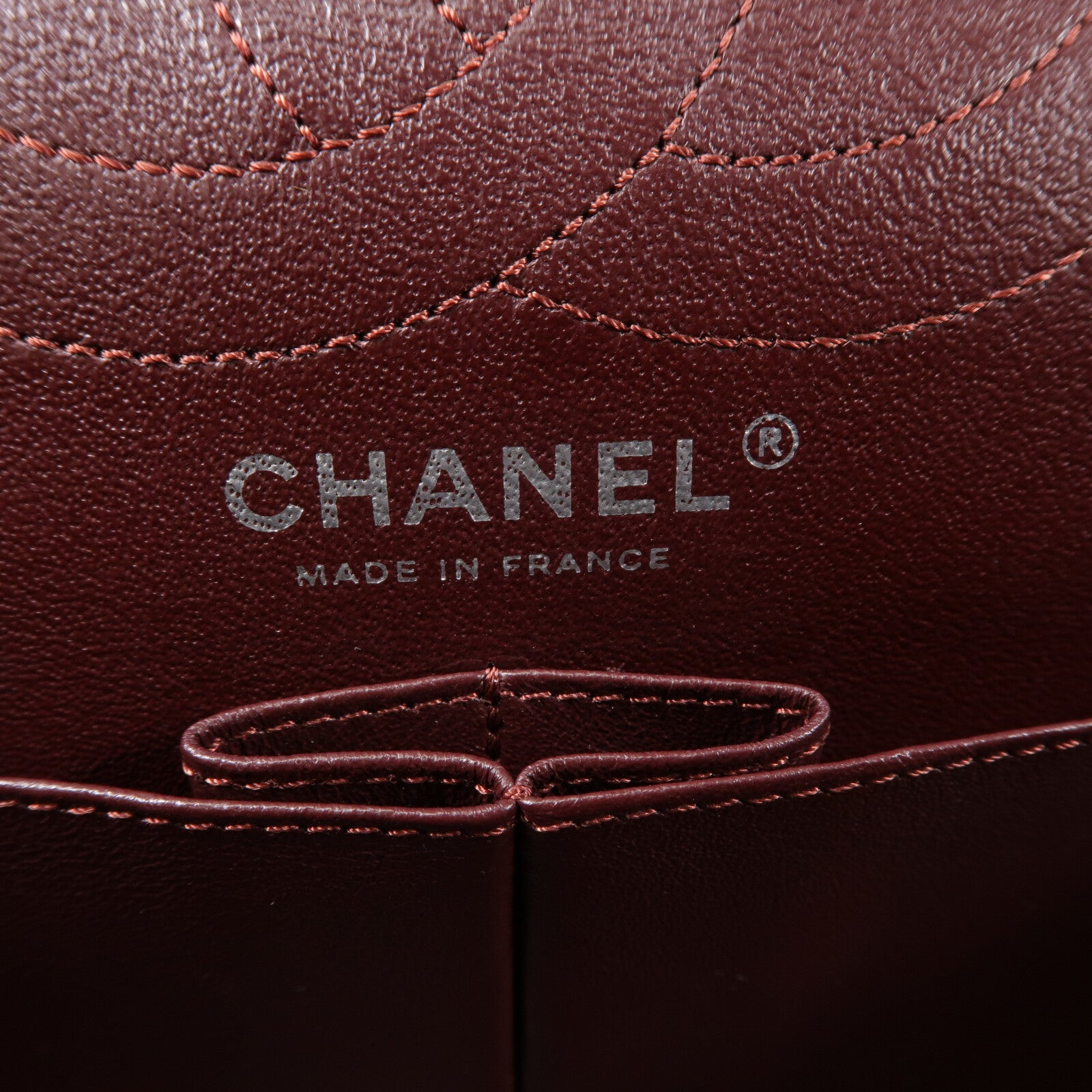 CHANEL 牛皮皮革Chanel 2.55鏈帶肩背袋