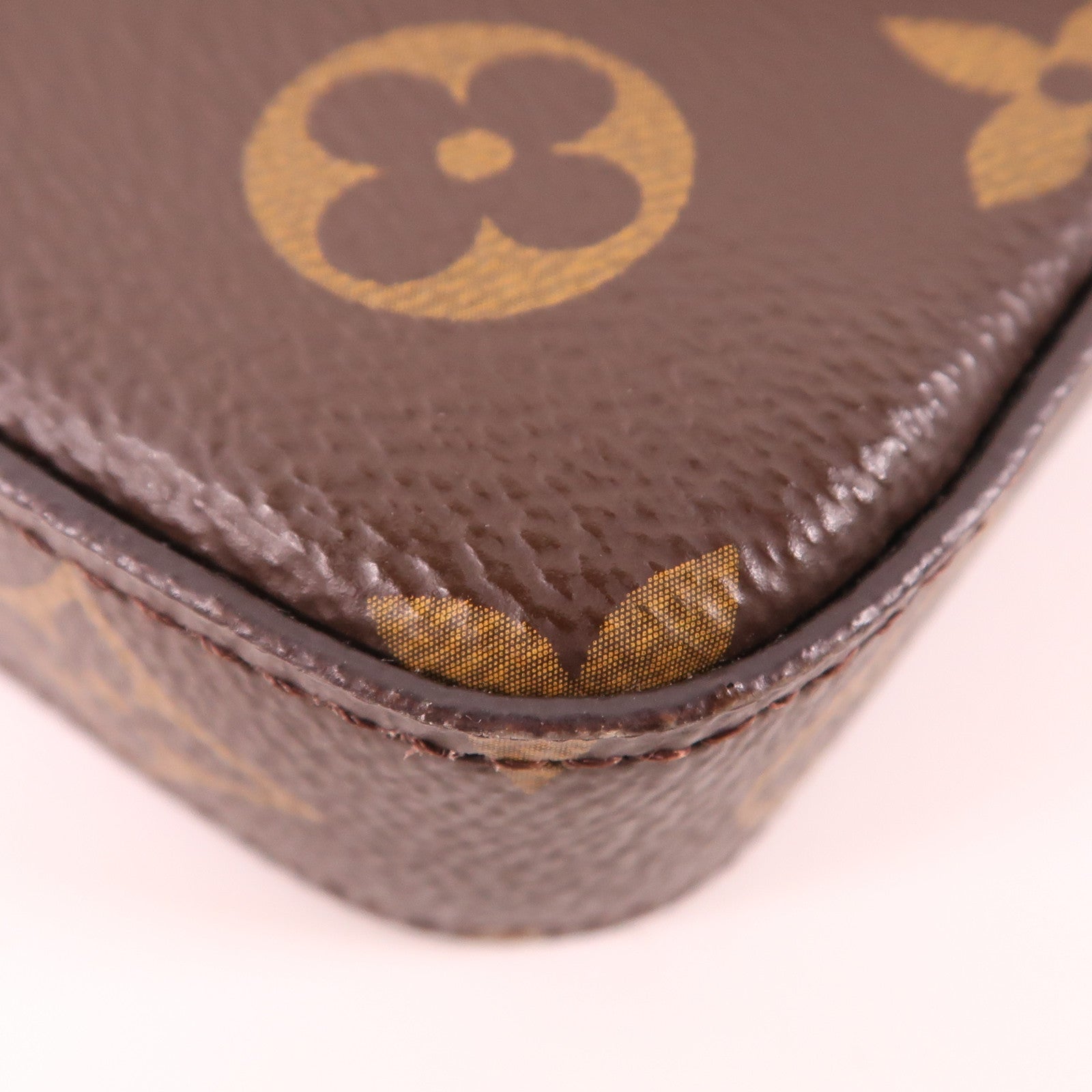 LOUIS VUITTON Monogram Felicie Pochette金扣鏈帶肩背袋