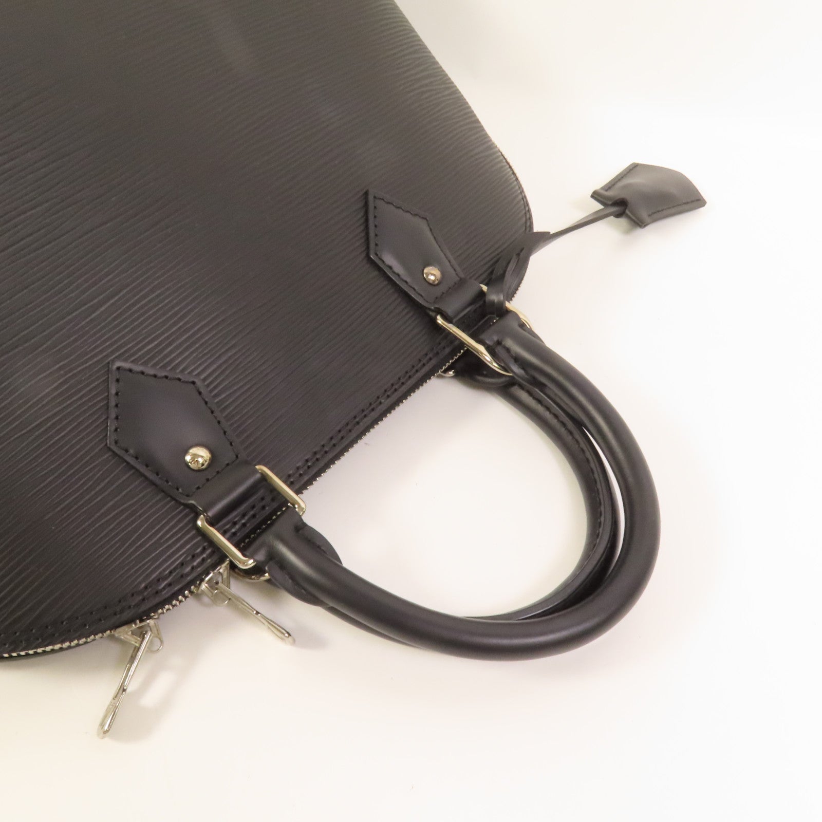 LOUIS VUITTON Epi Alma PM銀扣手挽袋