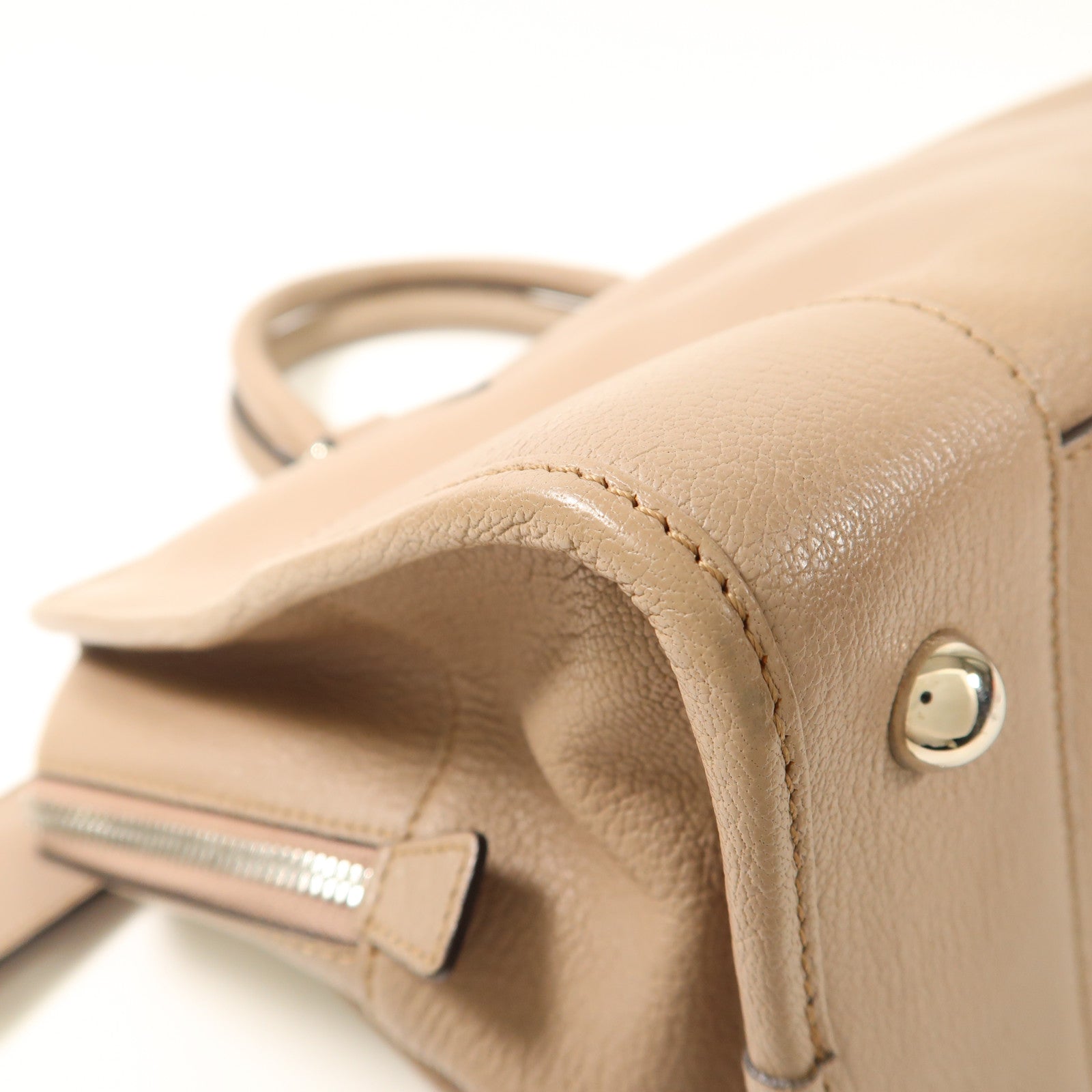 LOEWE 牛皮皮革Amazona 23銀扣手挽袋