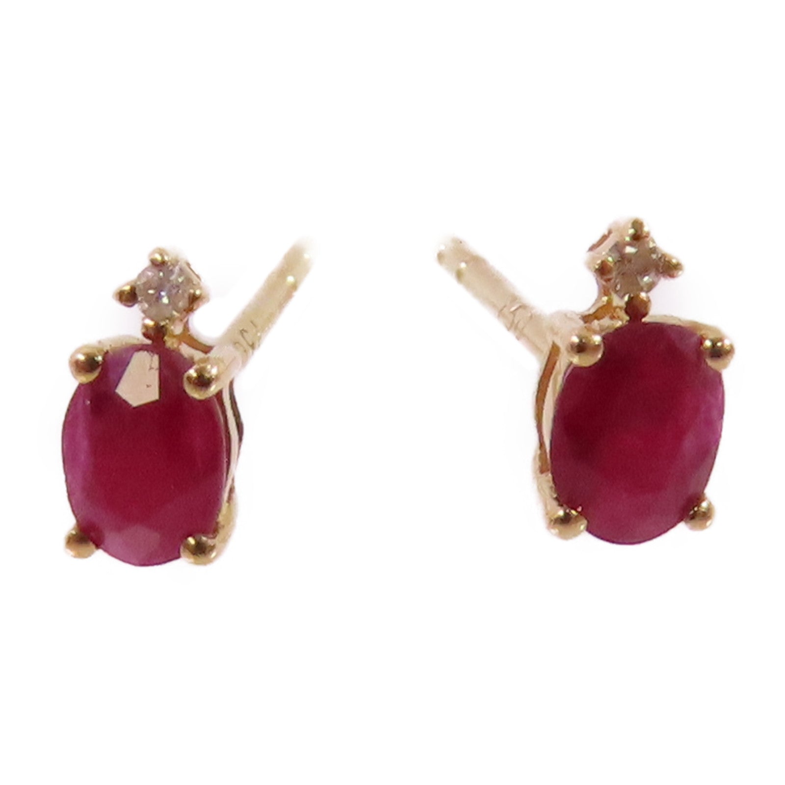 JEWELRY 18K黃金/紅寶石Ruby Earrings耳環