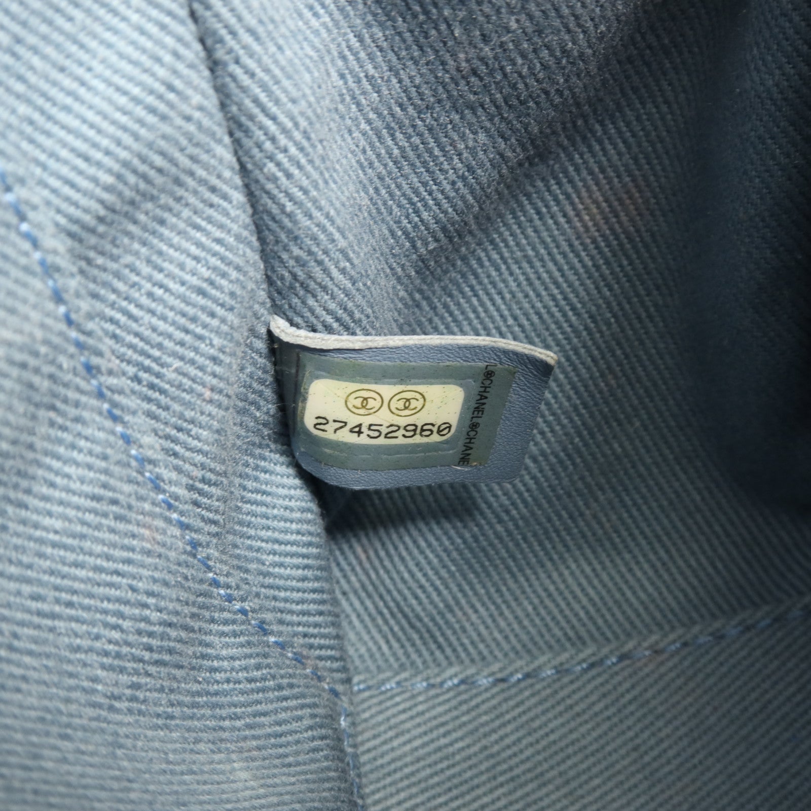 CHANEL 牛皮皮革Chain Shoulder金扣手挽肩背兩用袋