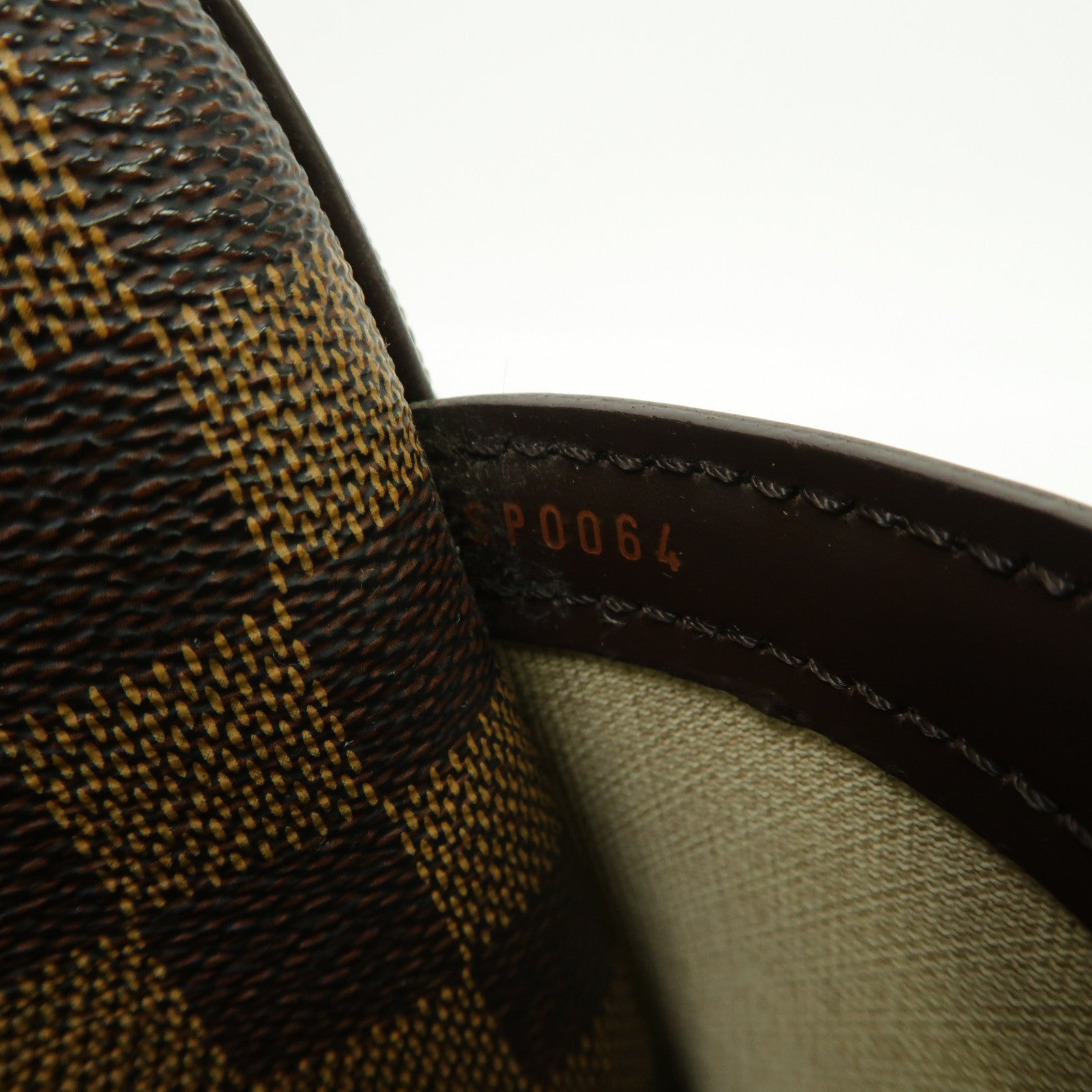 LOUIS VUITTON Damier Reporter PM金扣肩背袋啡色