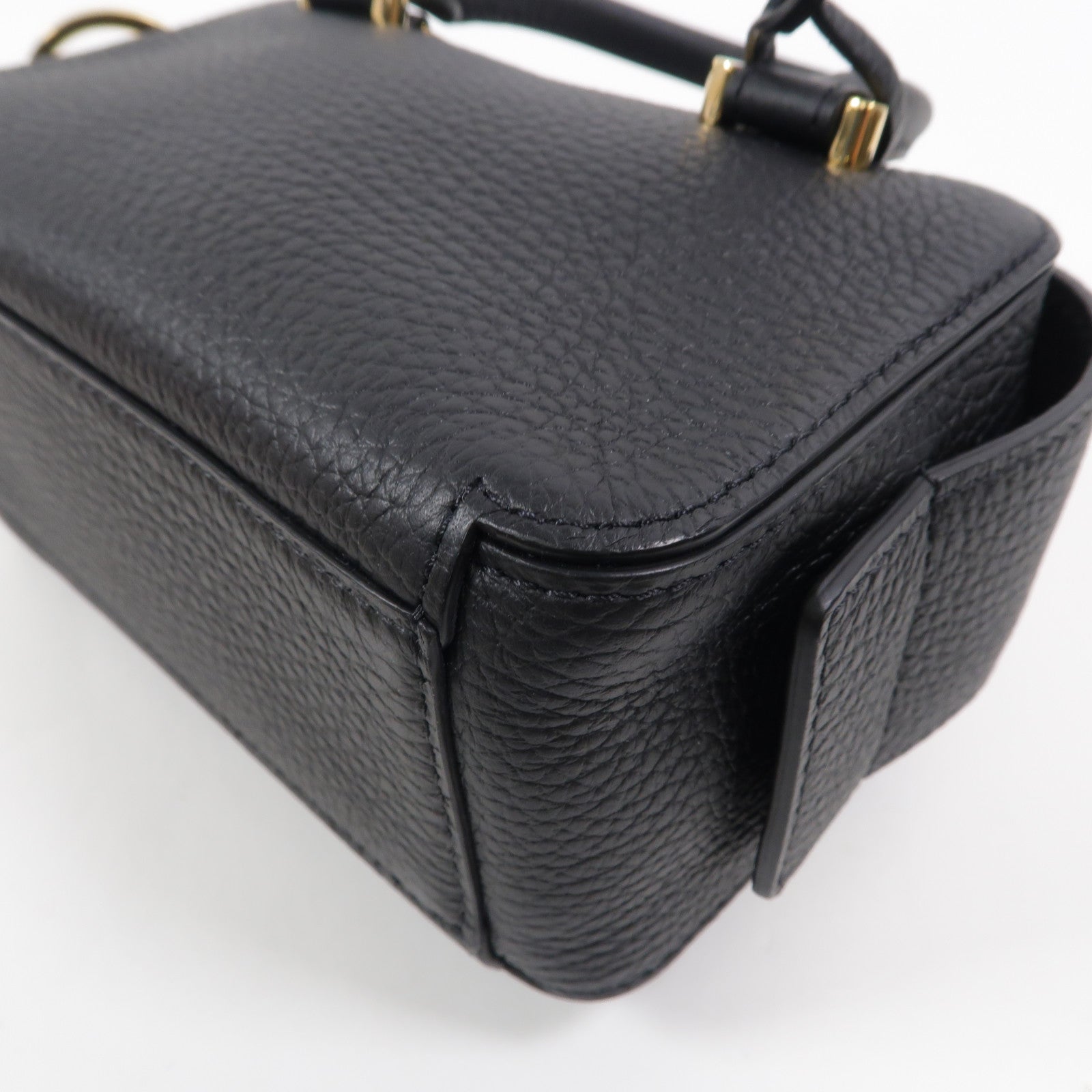 Delvaux 牛皮皮革Cool Box Nano手挽肩背兩用袋