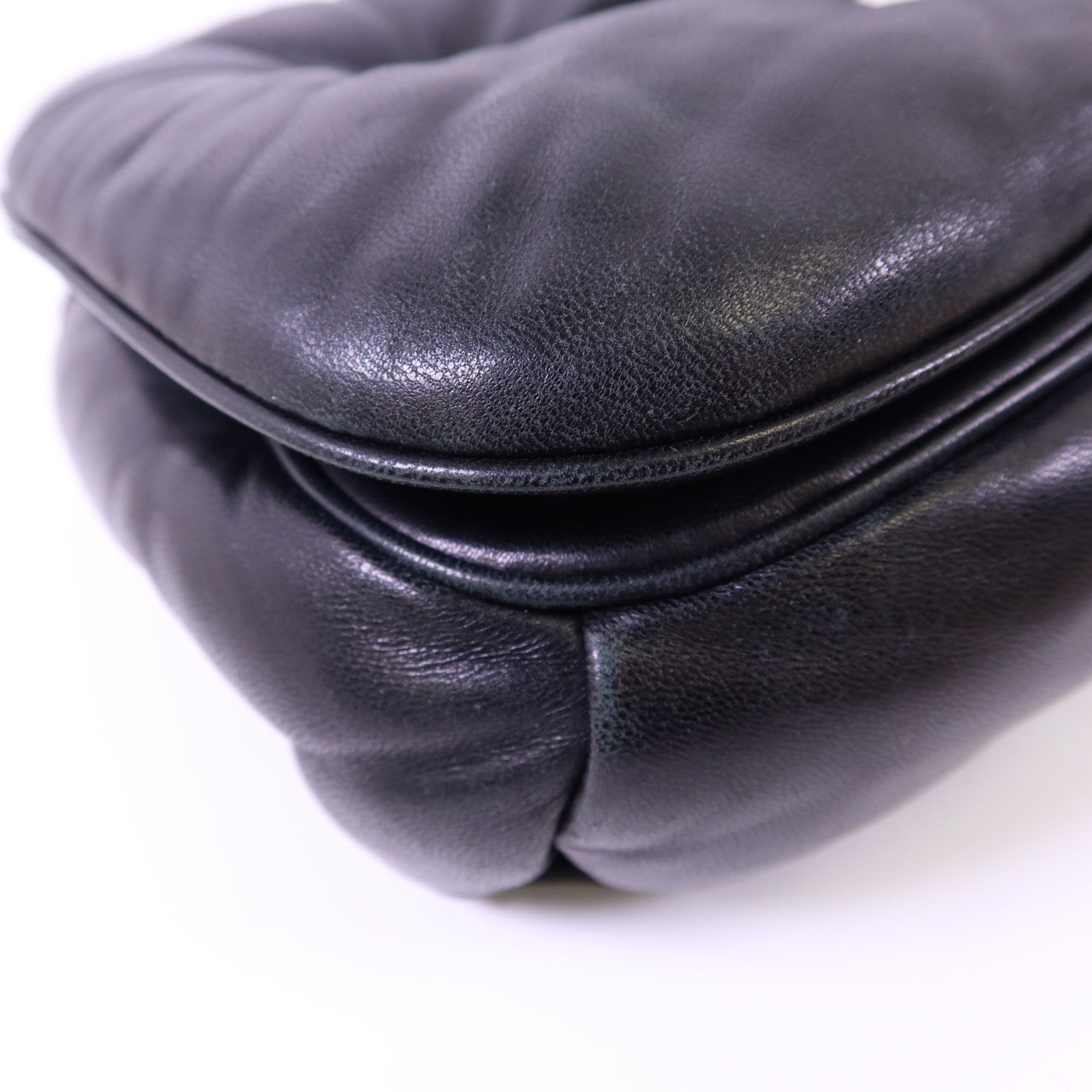 Maison Margiela 羊皮皮革Chain Shoulder銀扣鏈帶肩背袋