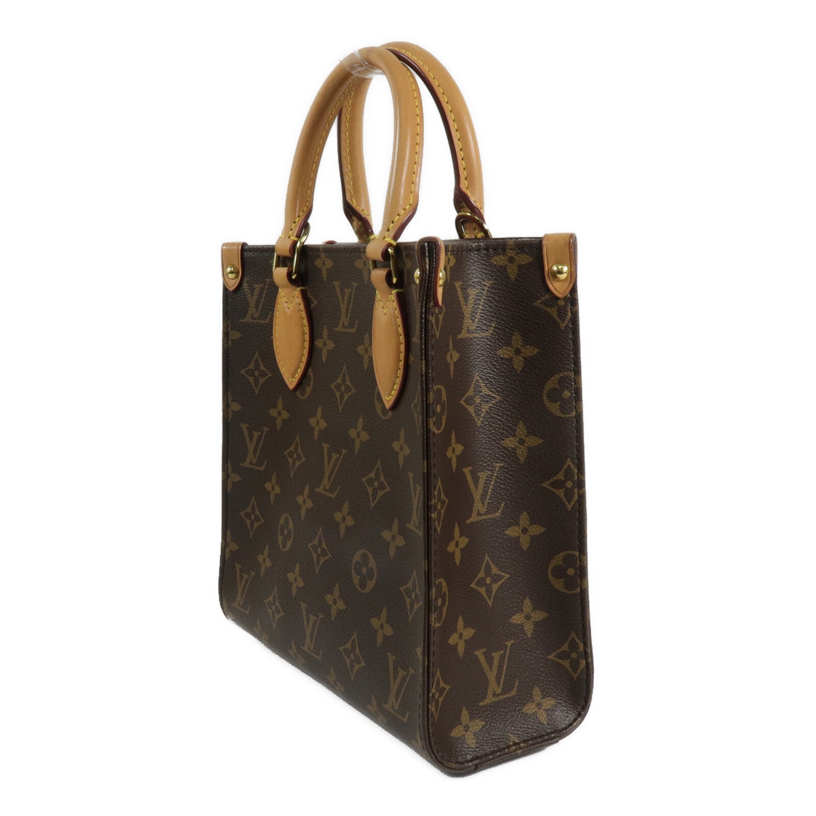 LOUIS VUITTON Monogram Sac Plat BB手挽肩背兩用袋
