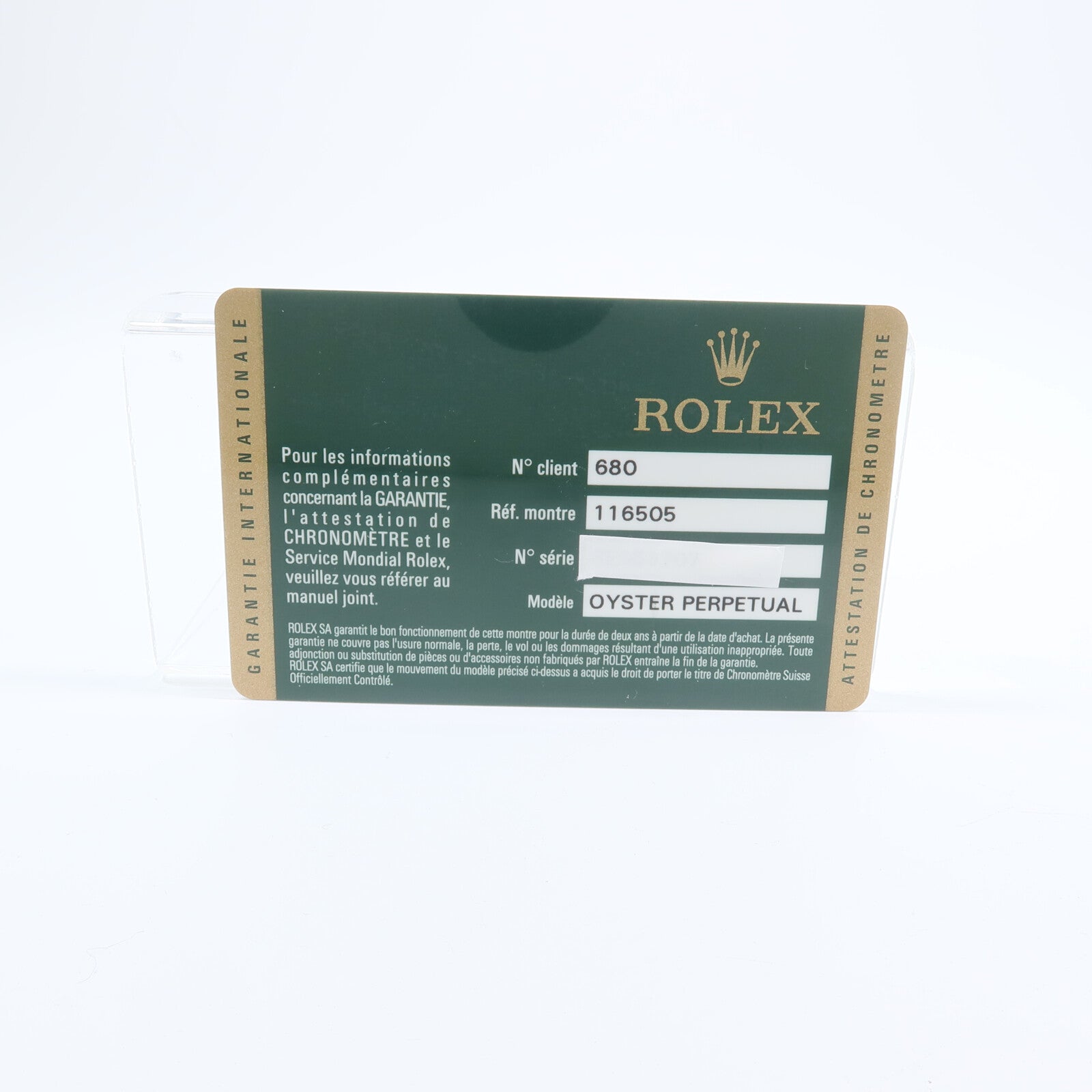 ROLEX Daytona 116505