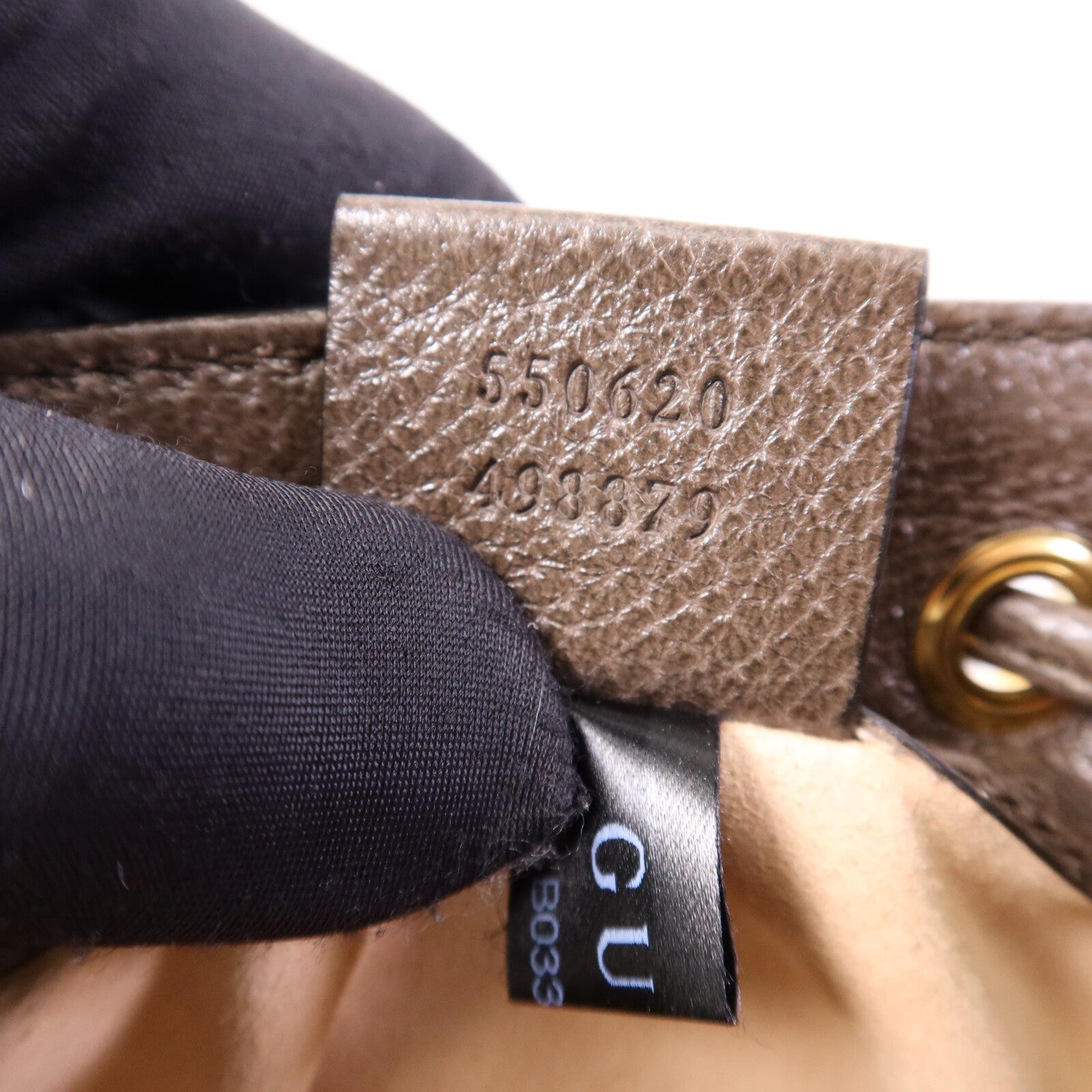 GUCCI 塗層帆布Ophidia Mini Bucket金扣肩背袋