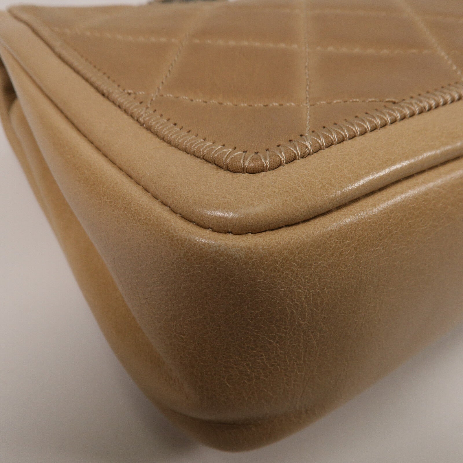 CHANEL 牛皮皮革Chain Shoulder Bag鏈帶肩背袋