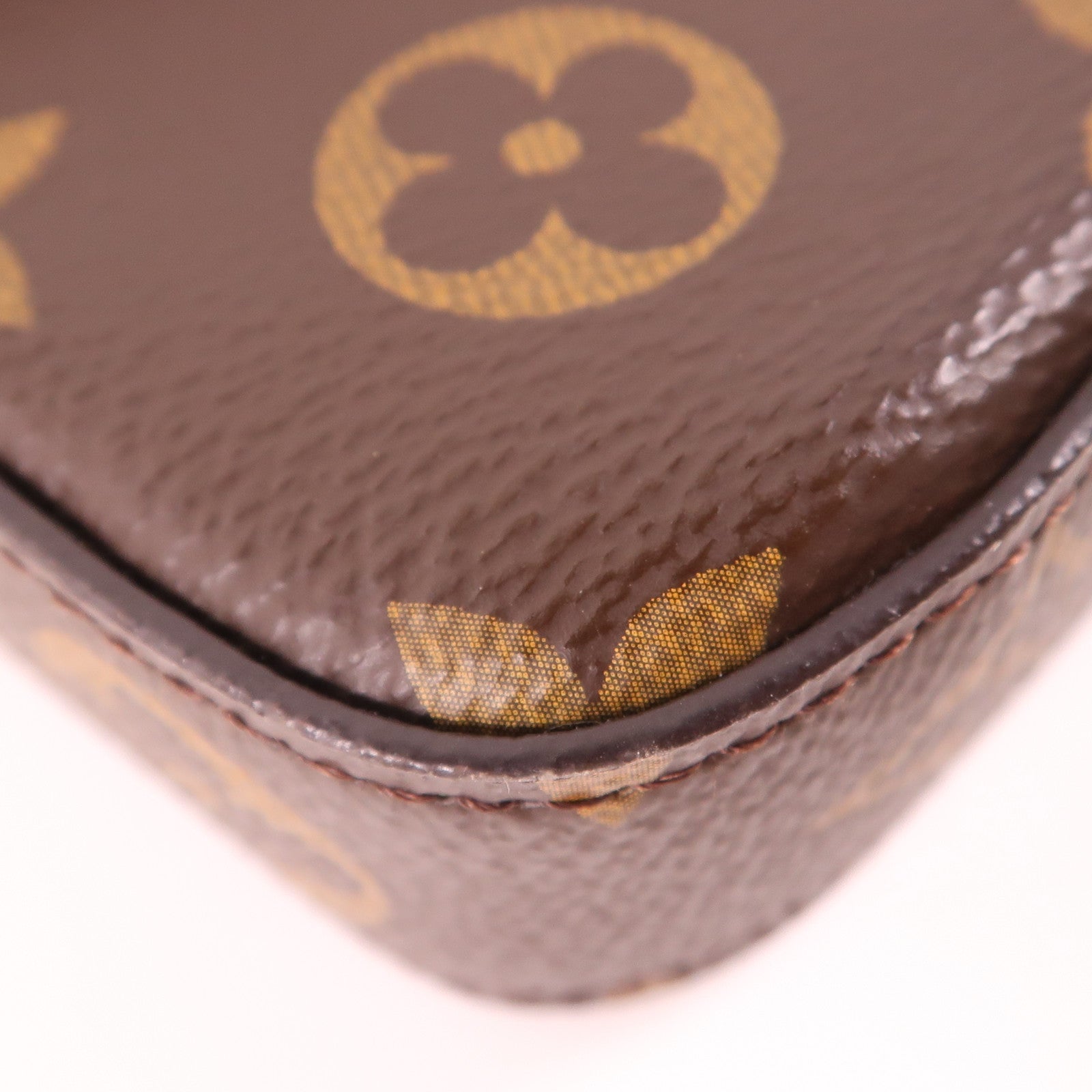 LOUIS VUITTON Monogram Felicie Pochette金扣鏈帶肩背袋
