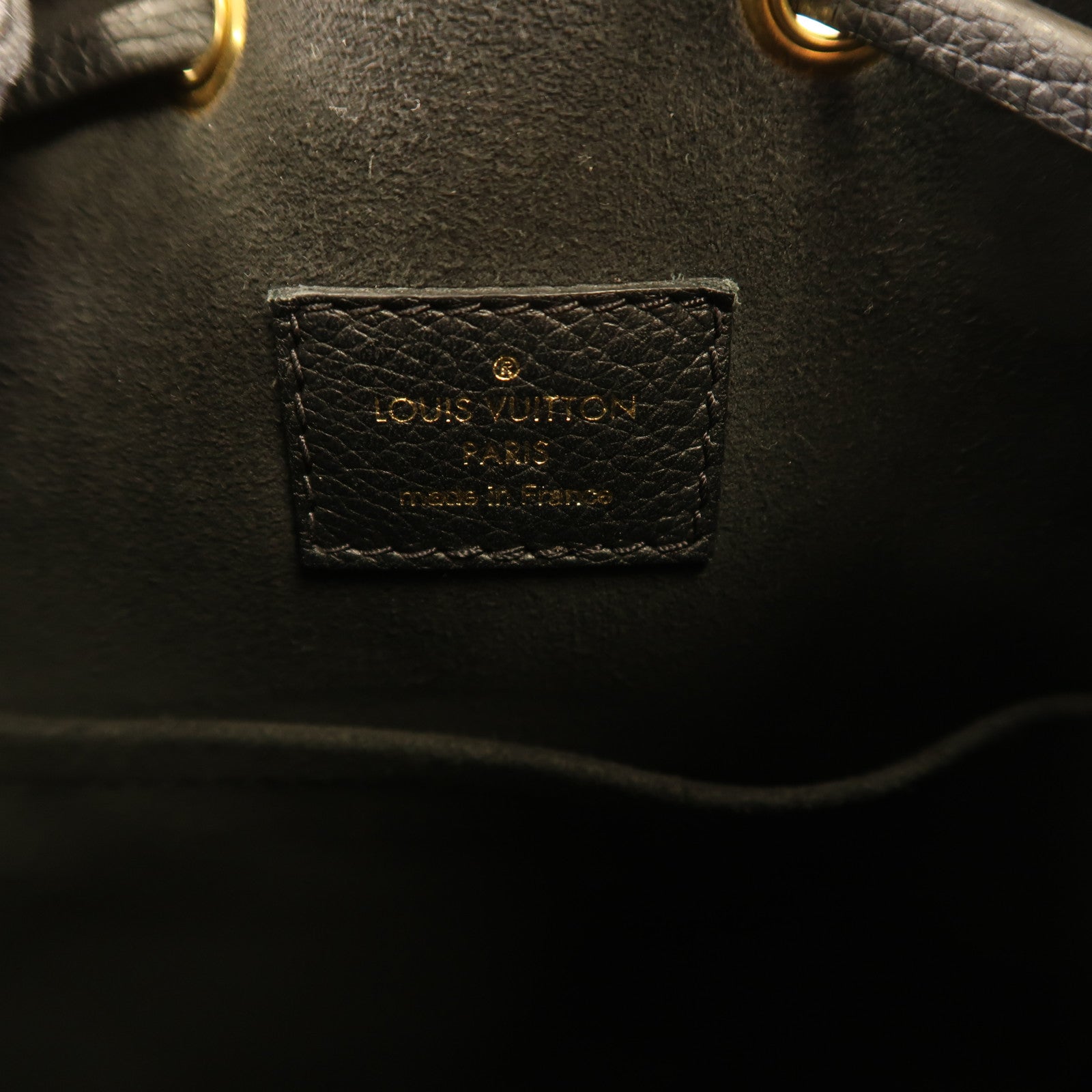 LOUIS VUITTON 牛皮皮革Lockme金扣肩背袋
