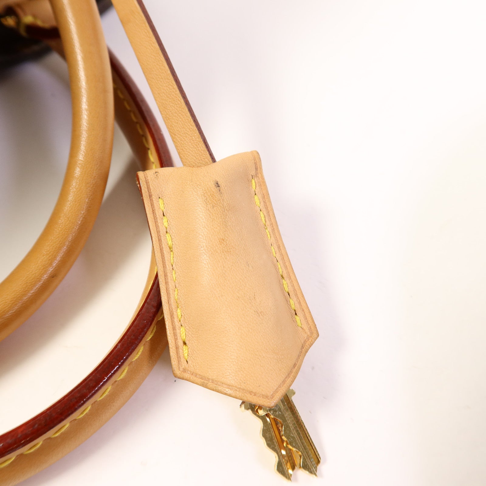 LOUIS VUITTON Monogram Montaigne BB金扣手挽肩背兩用袋棕色
