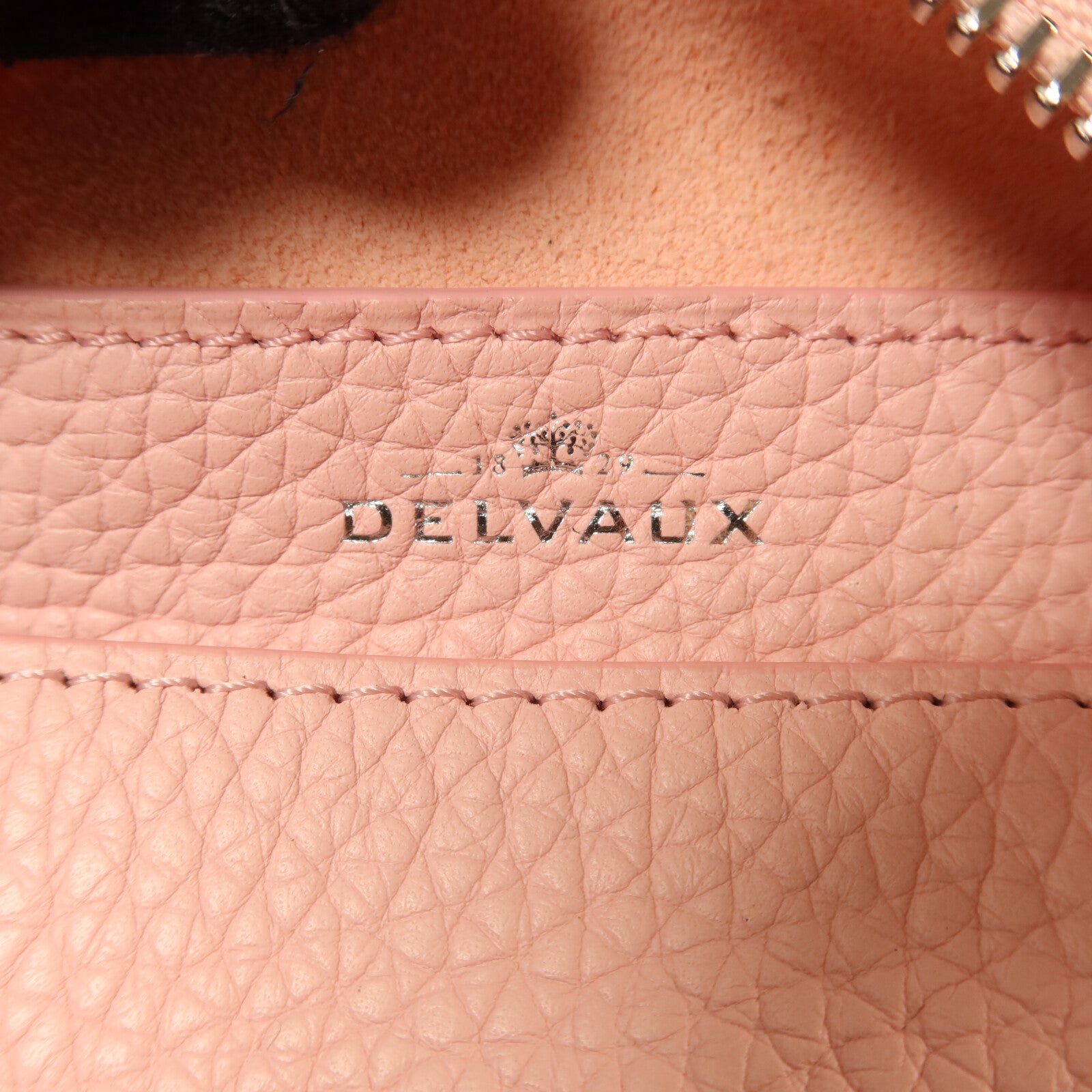 Delvaux 牛皮皮革Cool Box Mini銀扣手挽肩背兩用袋