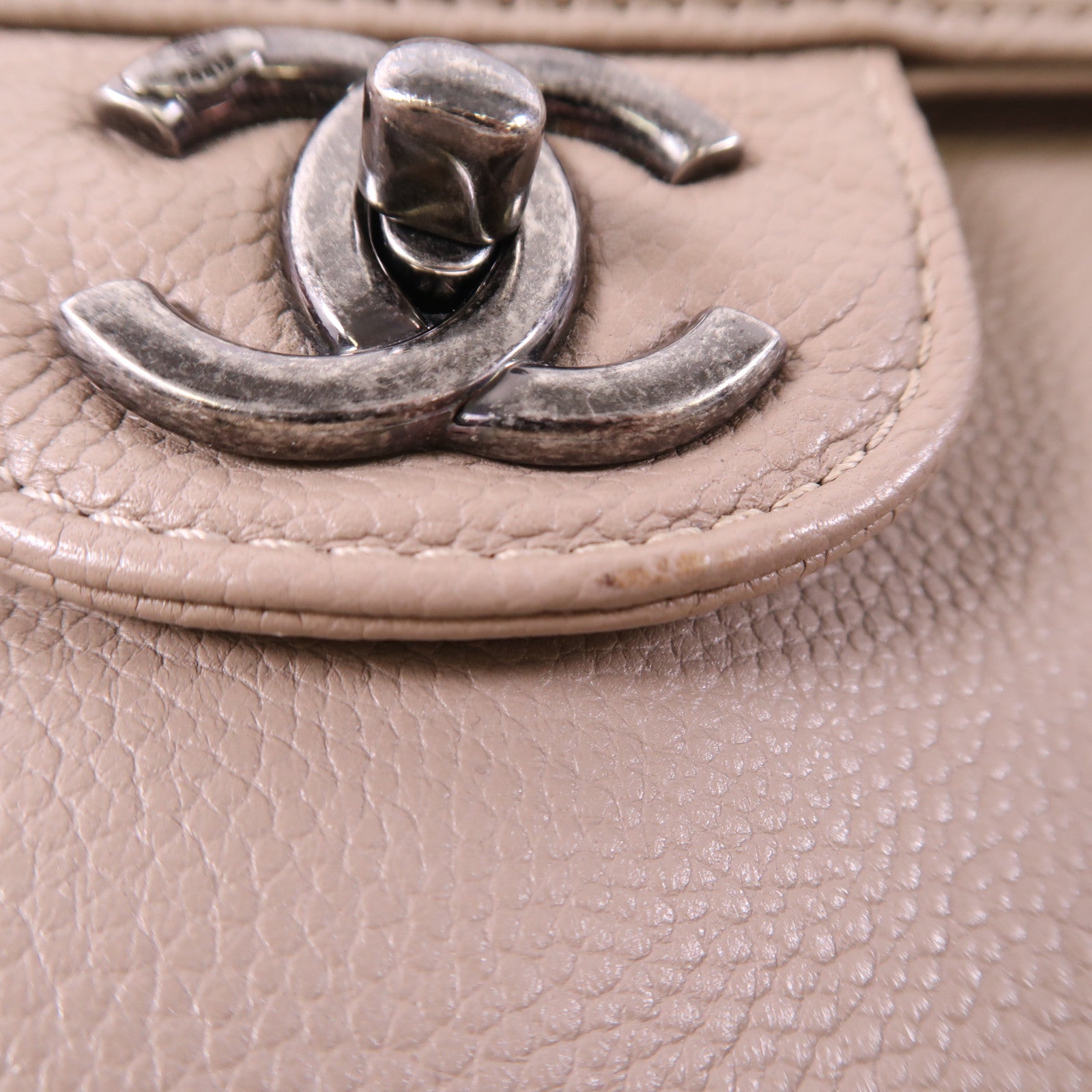 CHANEL 牛皮皮革Shoulder Bag手挽肩背兩用袋