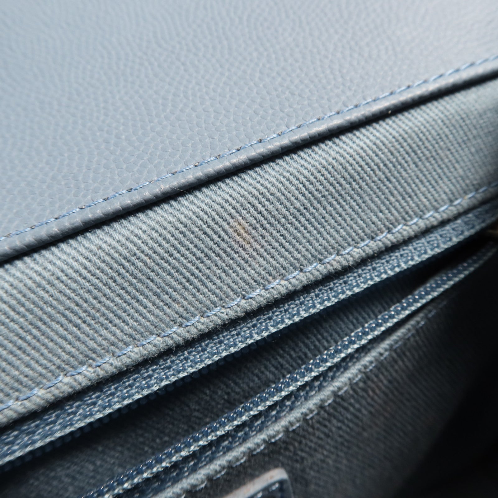 CHANEL 牛皮皮革Chain Shoulder金扣手挽肩背兩用袋