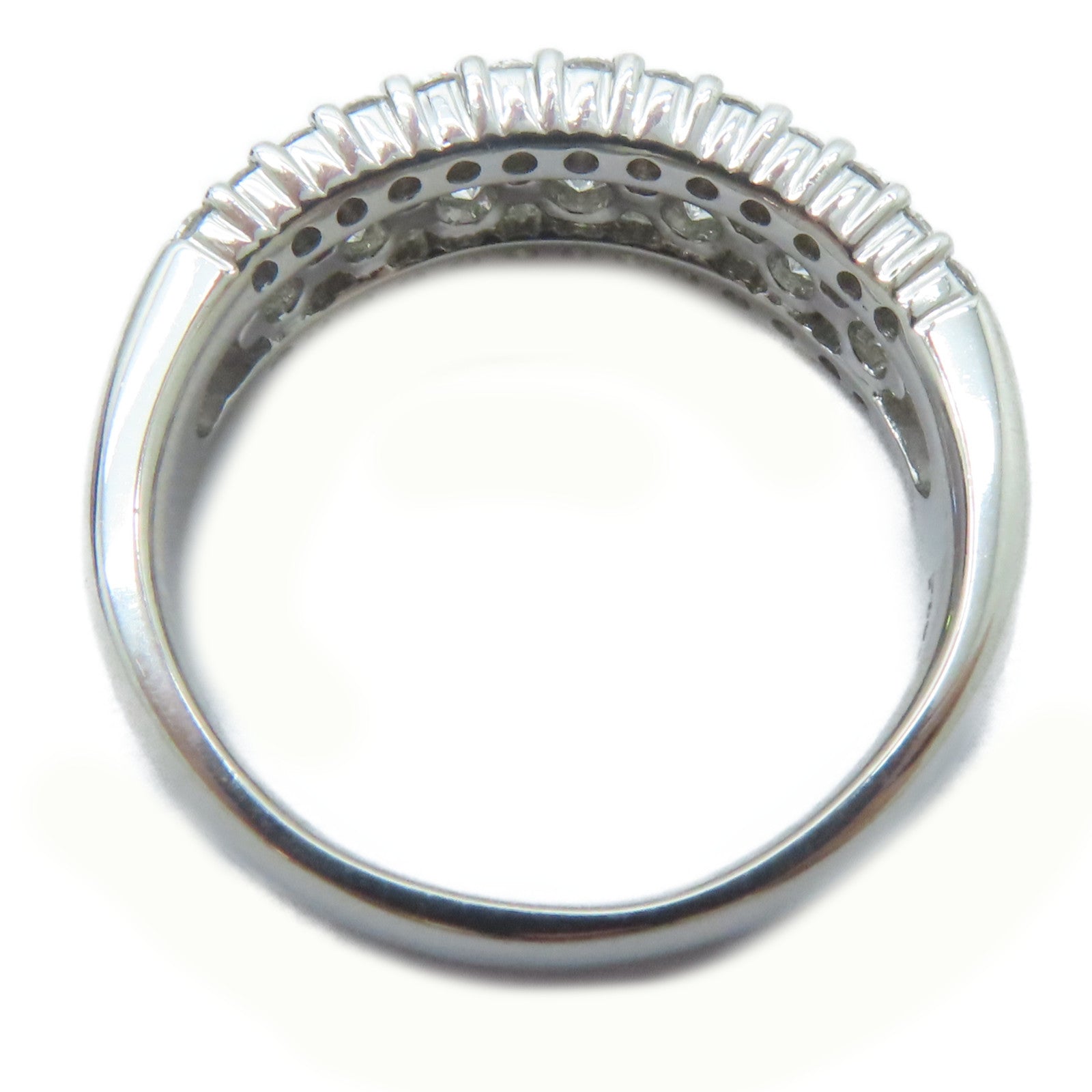 JEWELRY 【激減優惠】PT900鉑金/1.08ct鑚石Diamond Ring戒指US#7