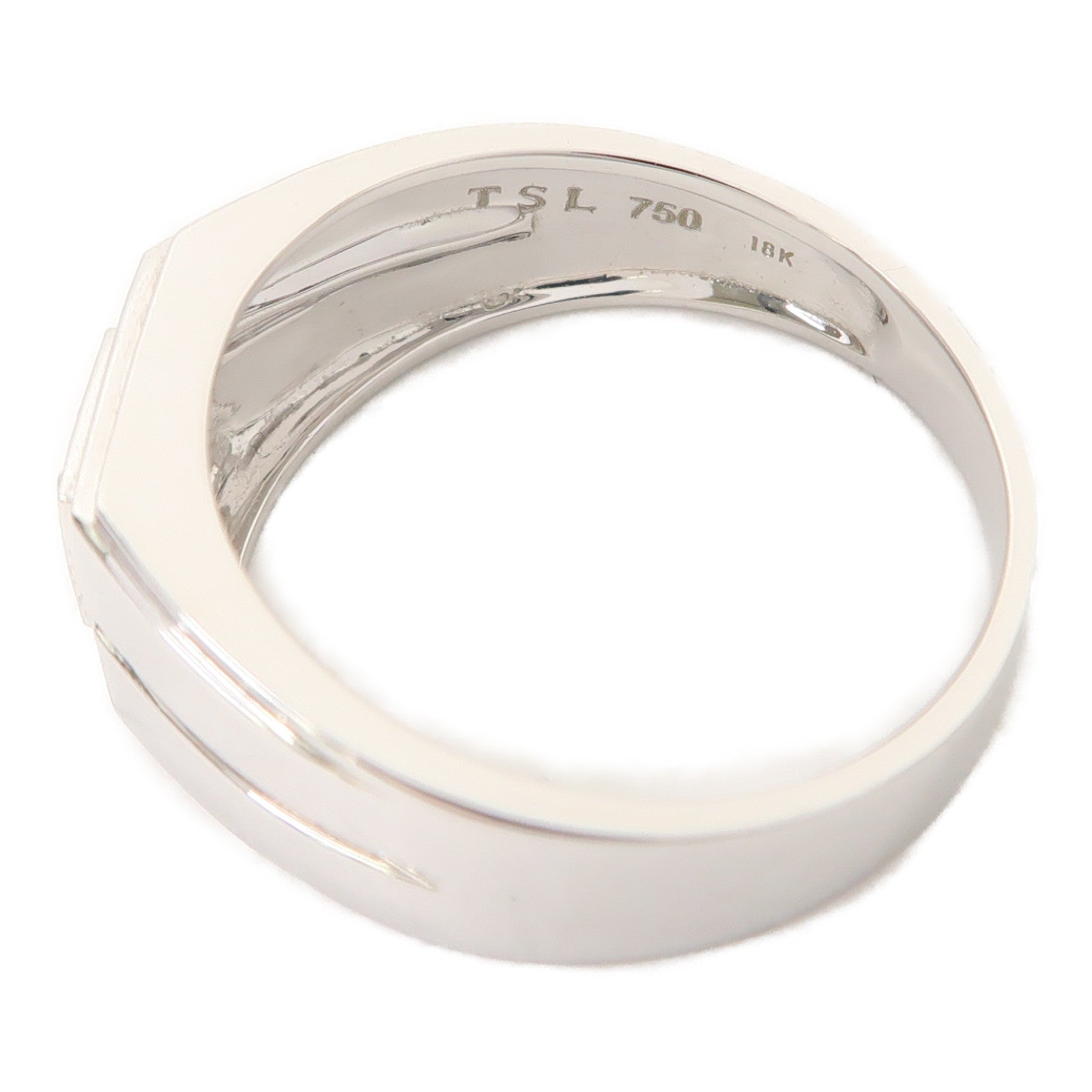 JEWELRY 【激減優惠】18K白金Diamond Ring戒指US#9.5