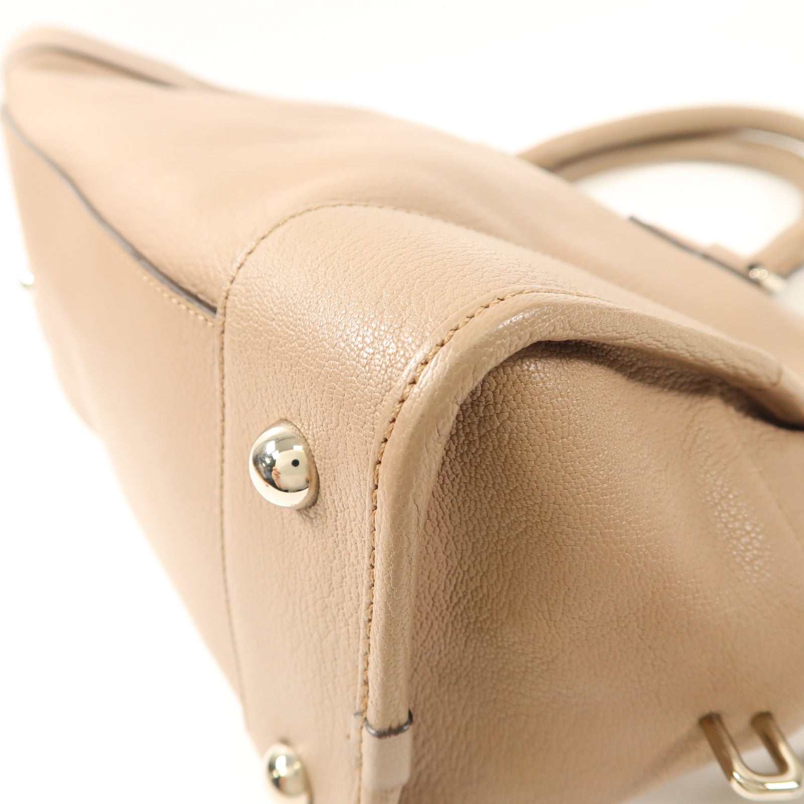 LOEWE 牛皮皮革Amazona 23銀扣手挽袋