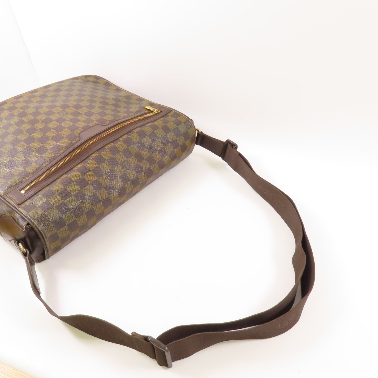 LOUIS VUITTON 【激減優惠】Damier Spencer Bag金扣肩背袋/斜挎包