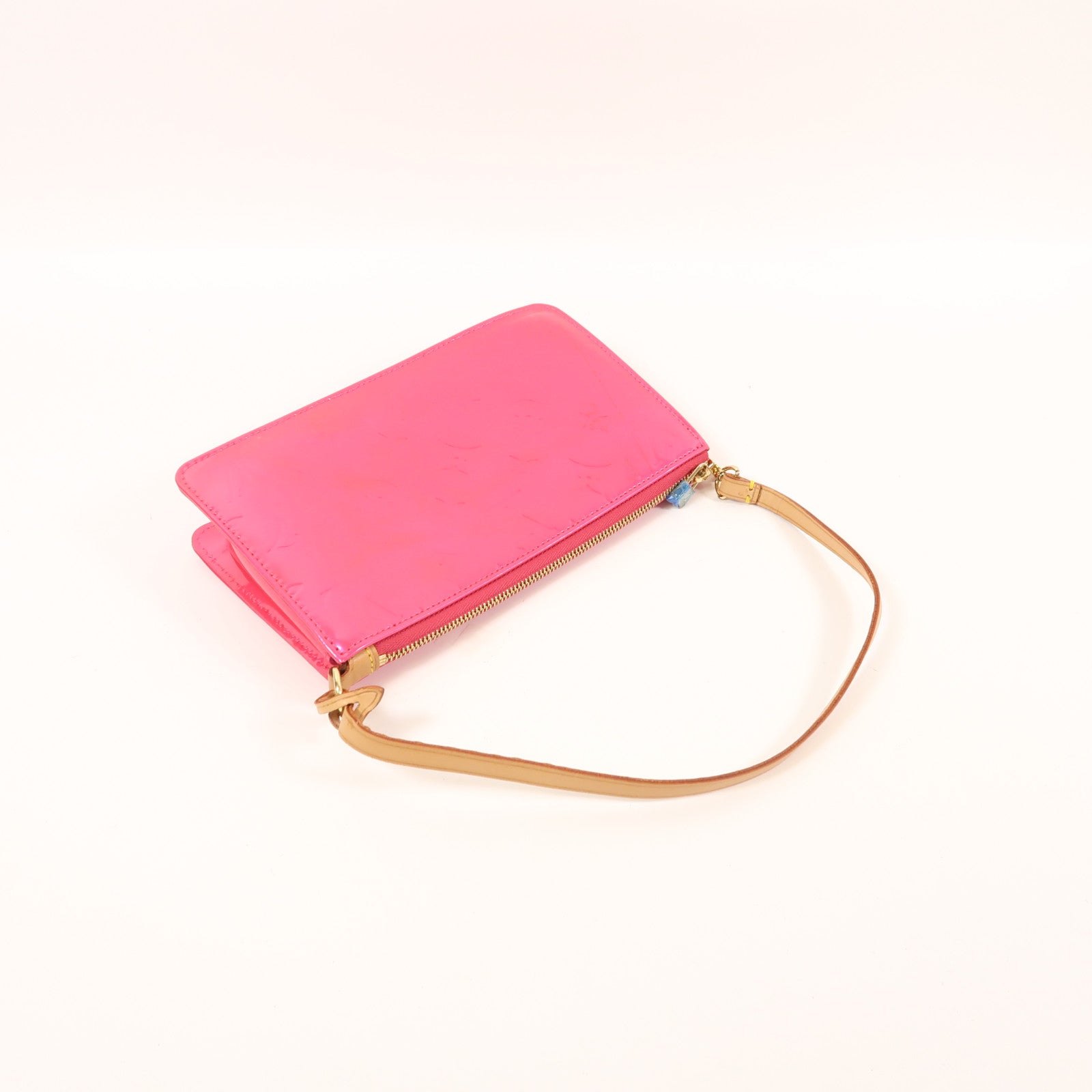 LOUIS VUITTON Monogram Vernis Lexington金扣手挽袋