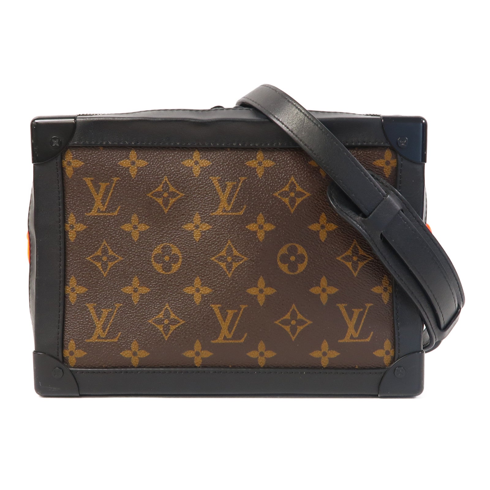 LOUIS VUITTON Monogram Soft Trunk肩背袋啡色