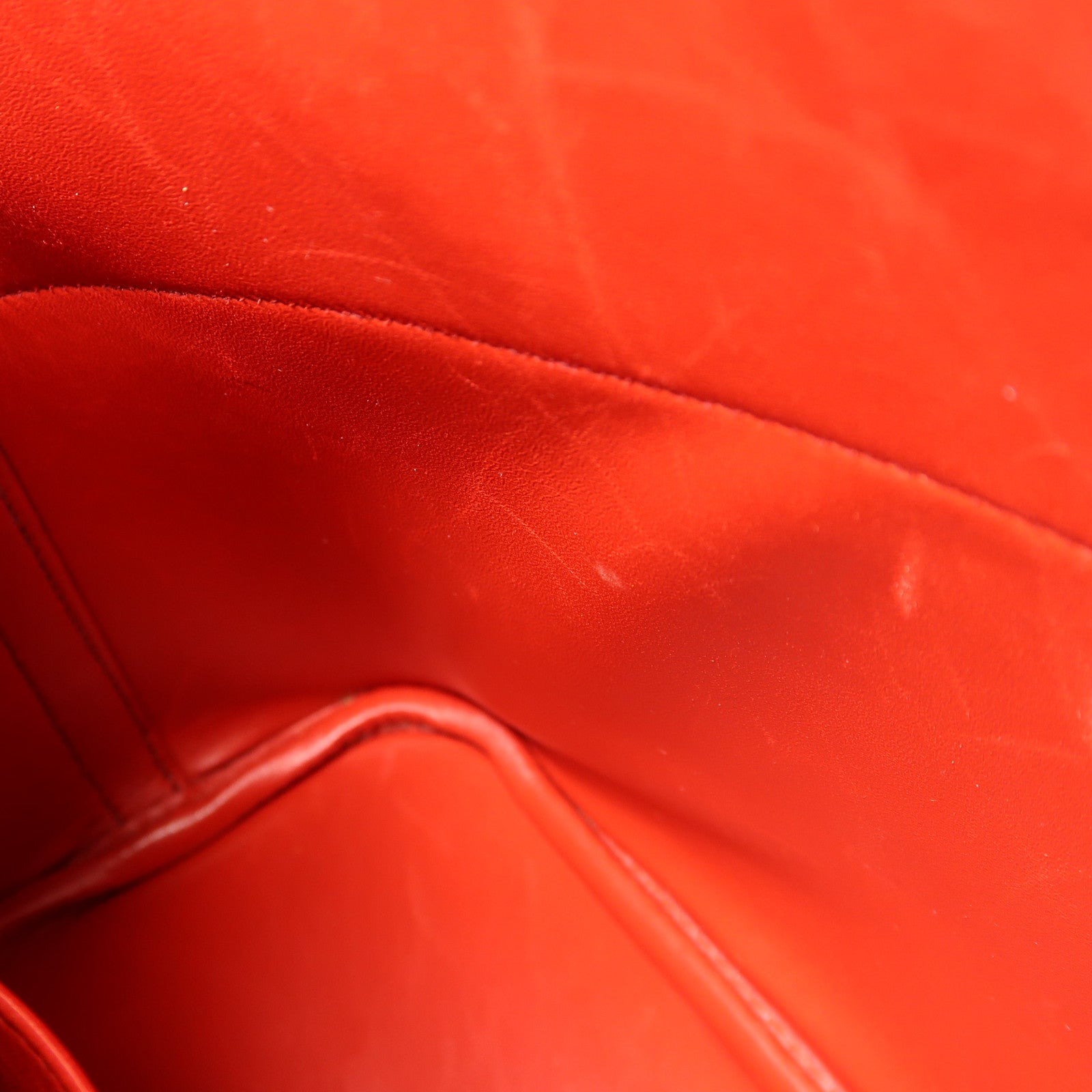 HERMES 【激減優惠】Epsom皮革Bolide 31銀扣手挽袋Q5 Rouge Casaque