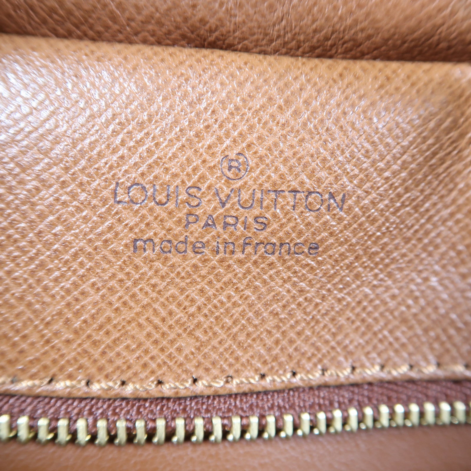 LOUIS VUITTON Monogram Nil金扣肩背袋啡色
