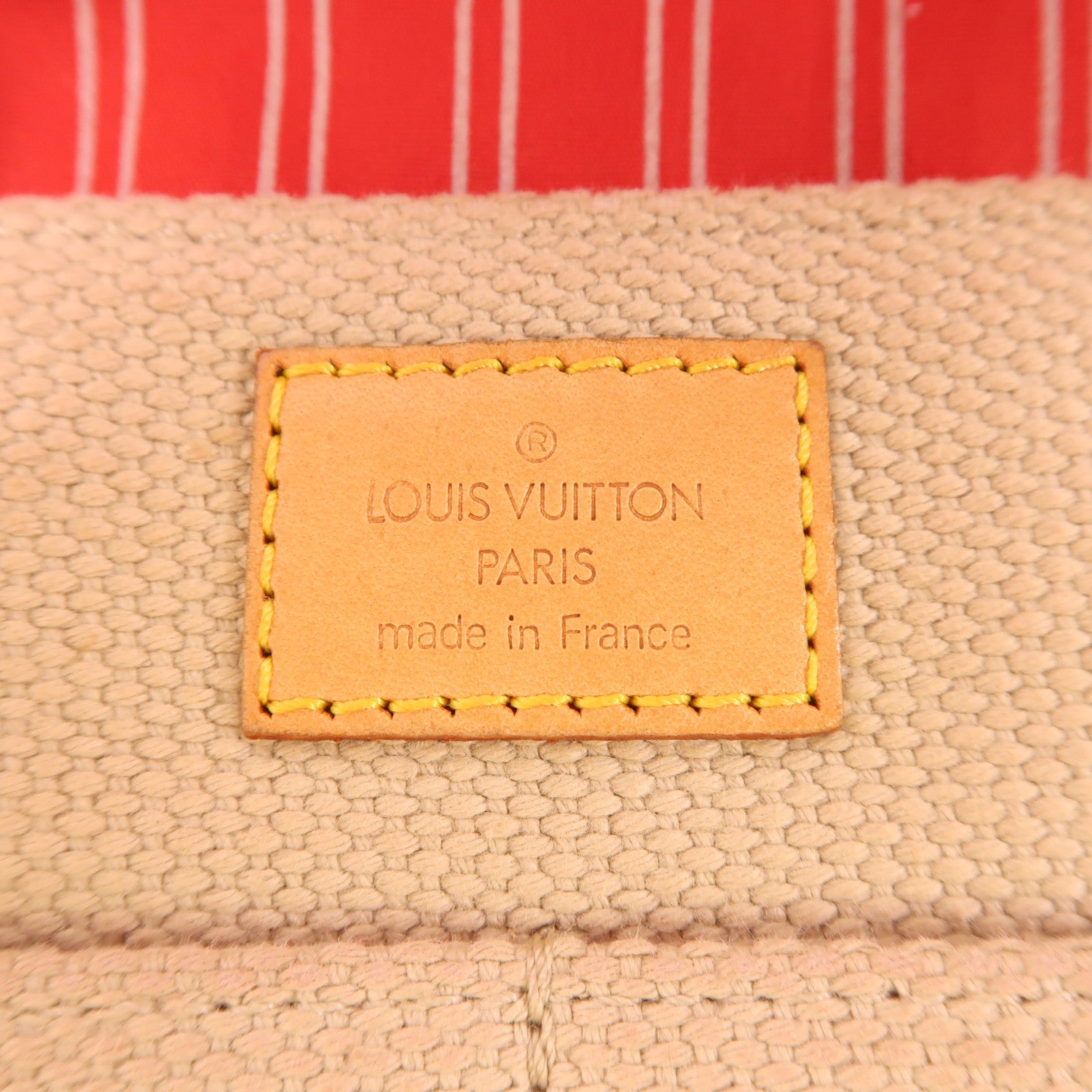 LOUIS VUITTON 帆布Antigua Besace PM金扣肩背袋