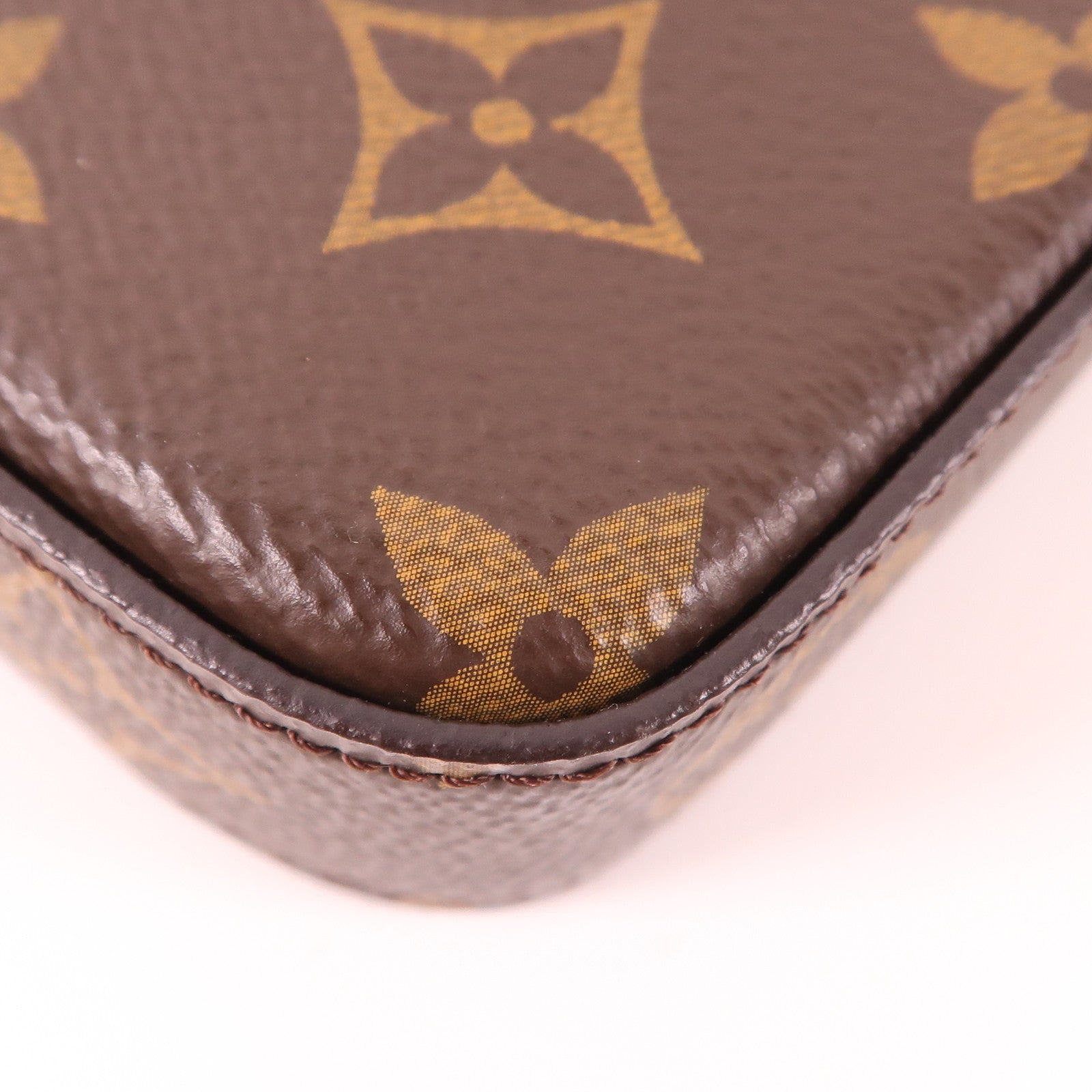 LOUIS VUITTON Monogram Felicie Pochette金扣鏈帶肩背袋