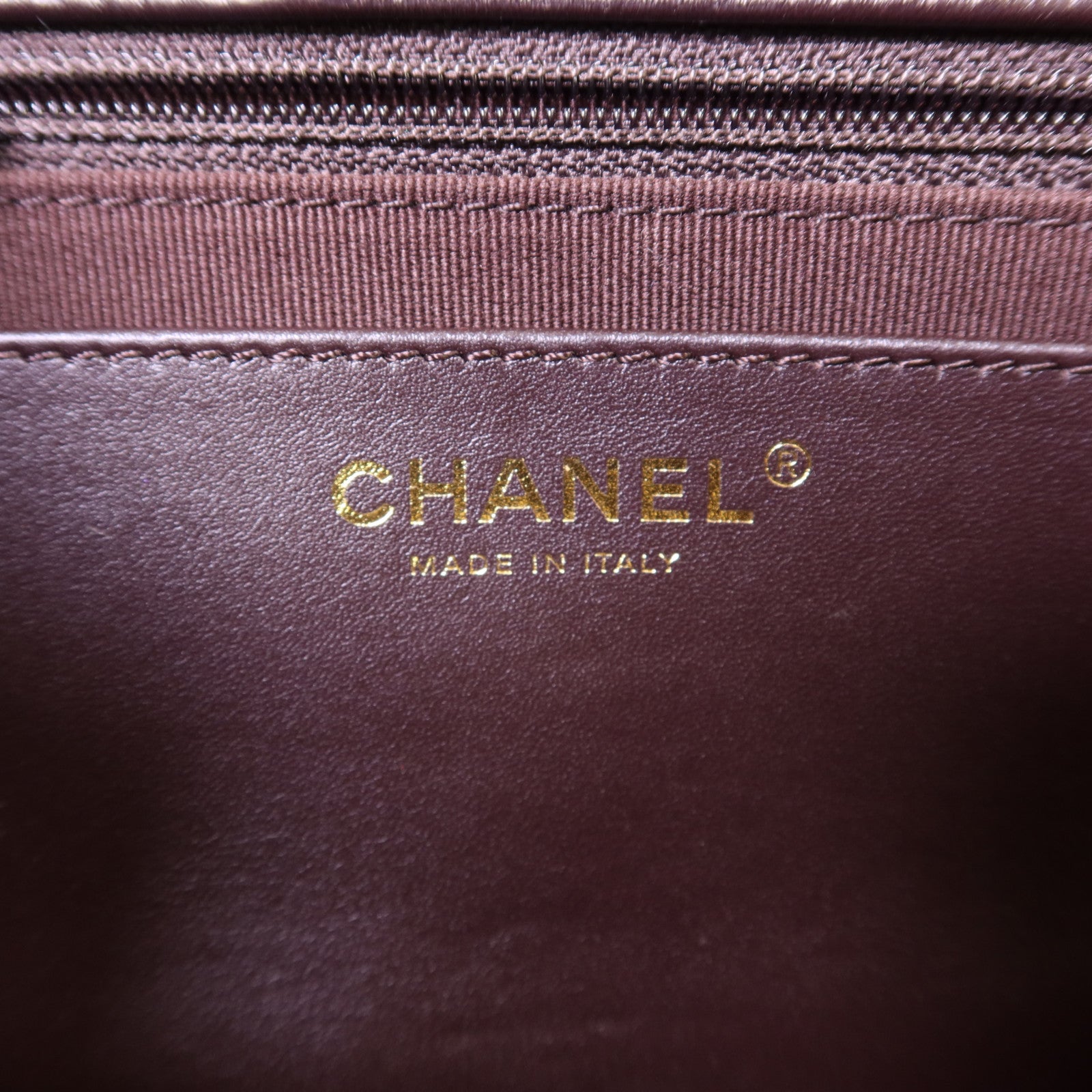 CHANEL 牛皮皮革Chain Shoulder Bag金扣鏈帶肩背袋