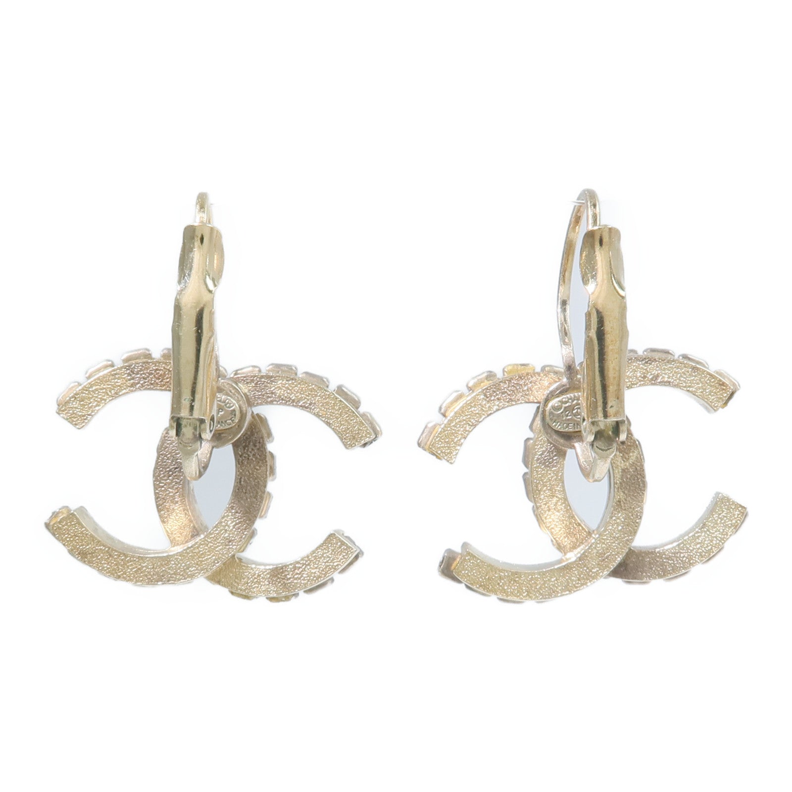 CHANEL 金屬/水晶Earrings耳環