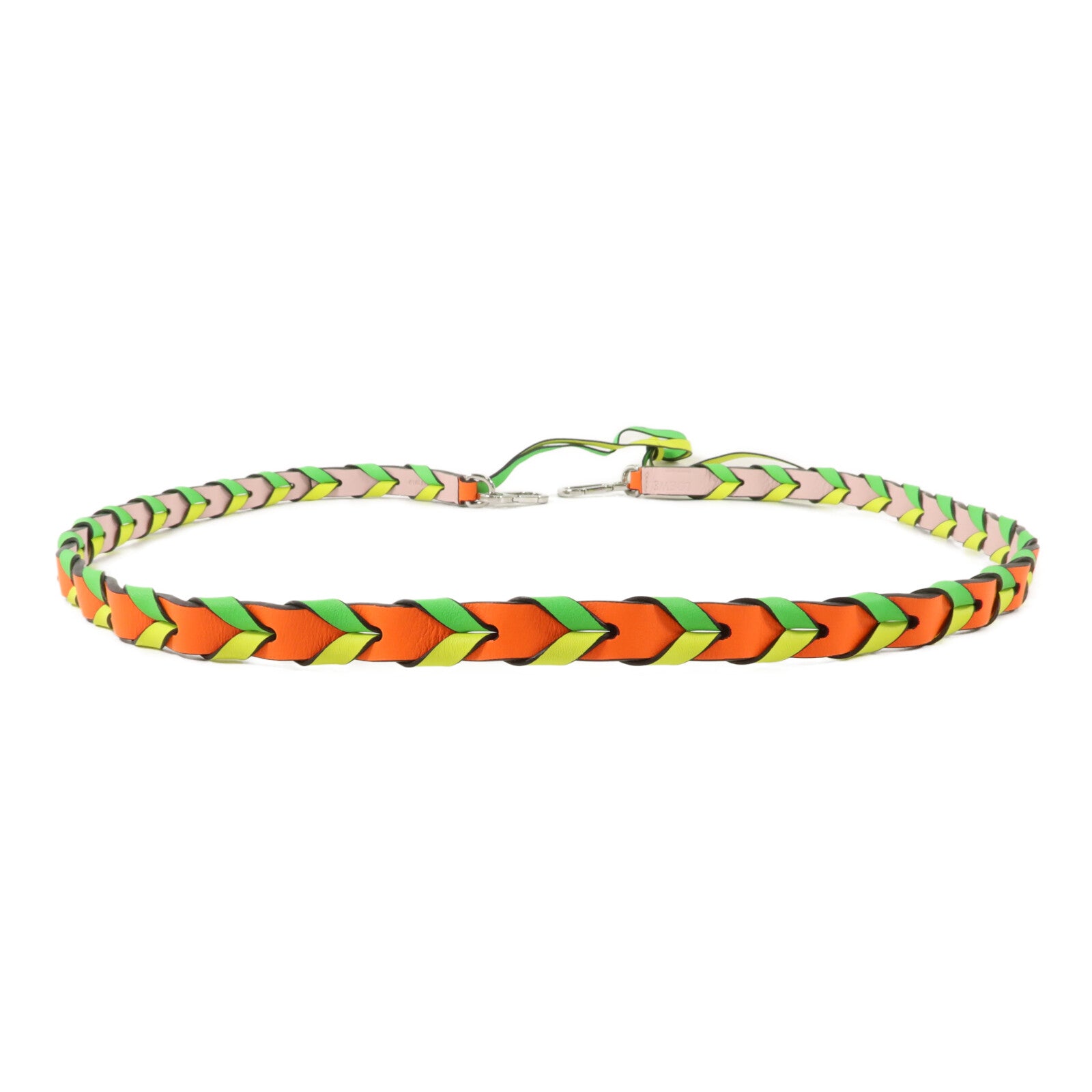 LOEWE 牛皮皮革Braided Mini Shoulder Strap肩帶