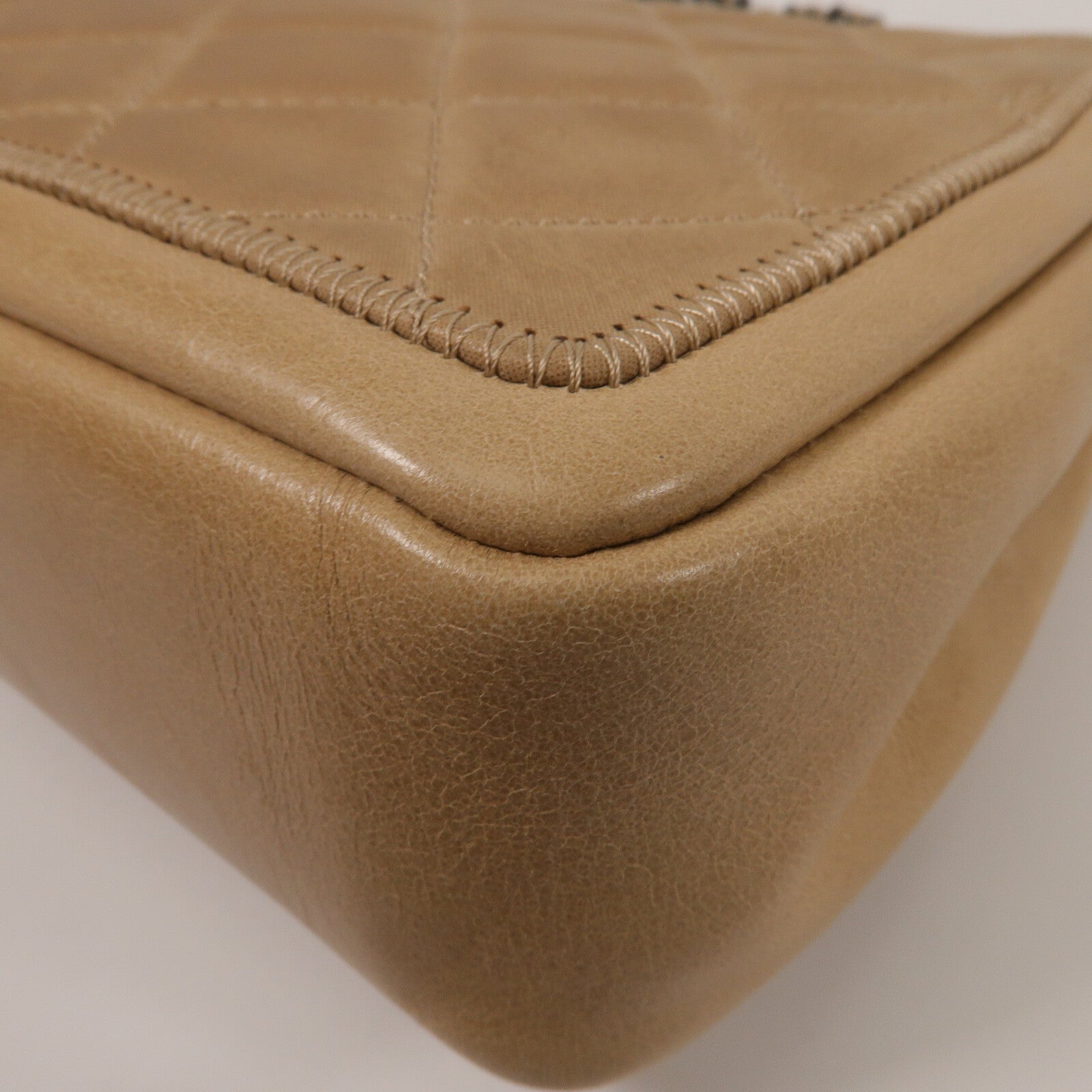 CHANEL 牛皮皮革Chain Shoulder Bag鏈帶肩背袋