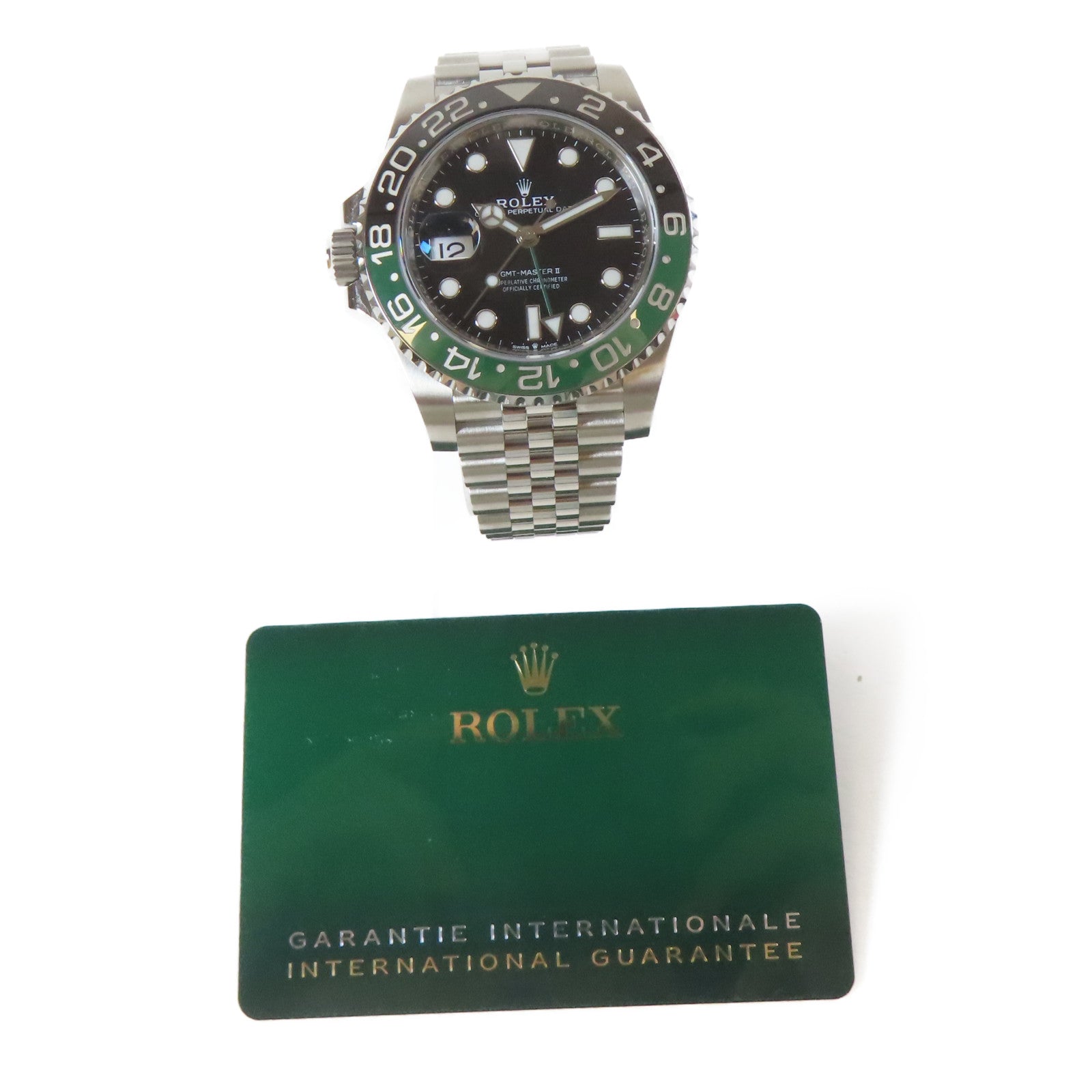 ROLEX GMT Master II不鏽鋼手錶黑色