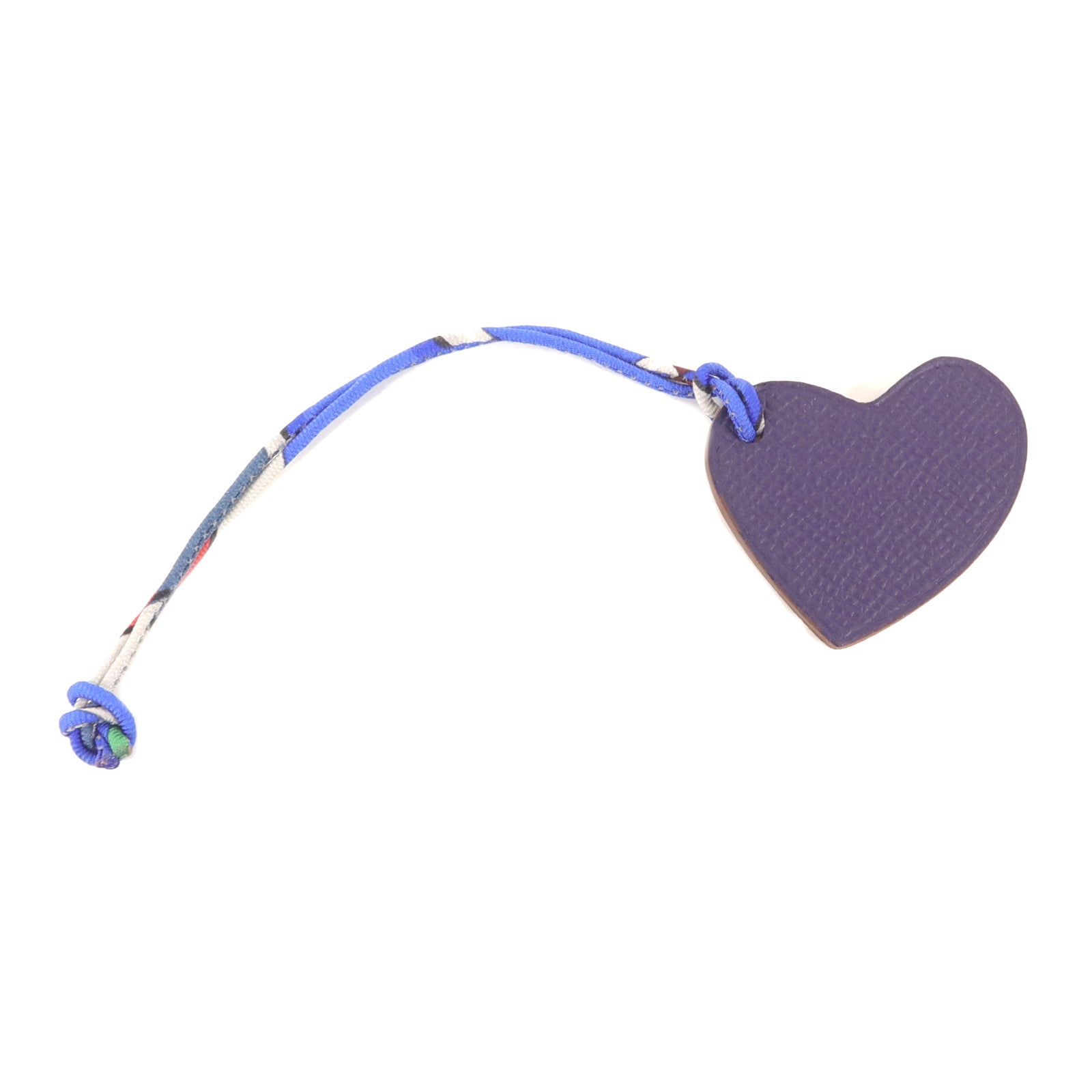 HERMES Epsom/Clemence皮革Petit H Heart掛飾