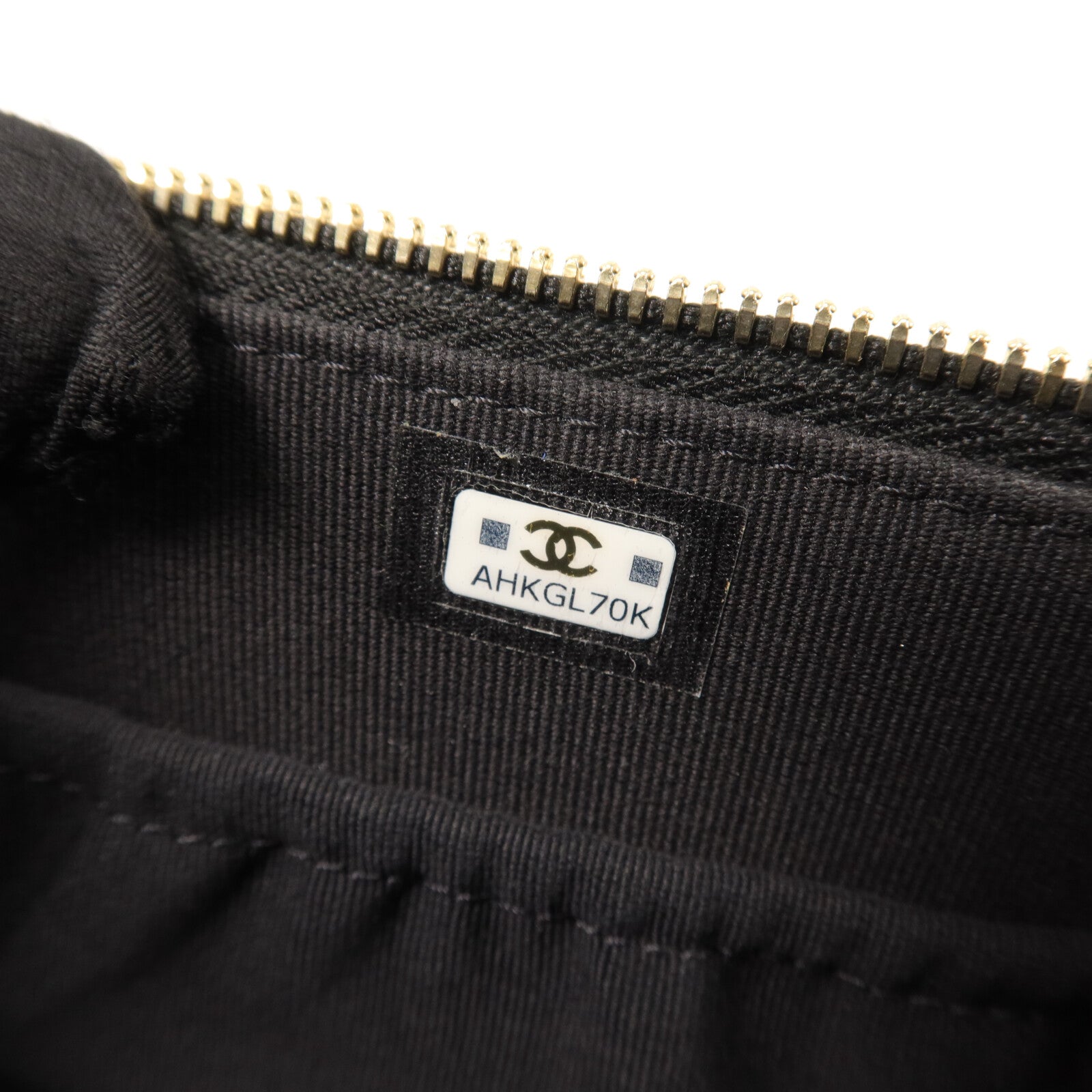 CHANEL 牛皮皮革Vanity Case鏈帶手挽肩背兩用袋