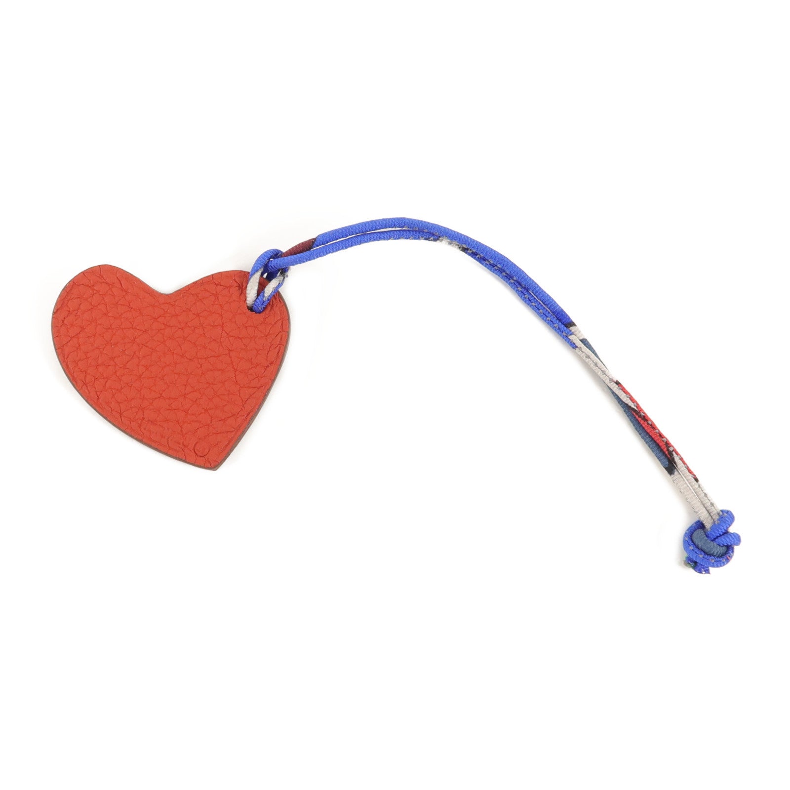 HERMES Epsom/Clemence皮革Petit H Heart掛飾