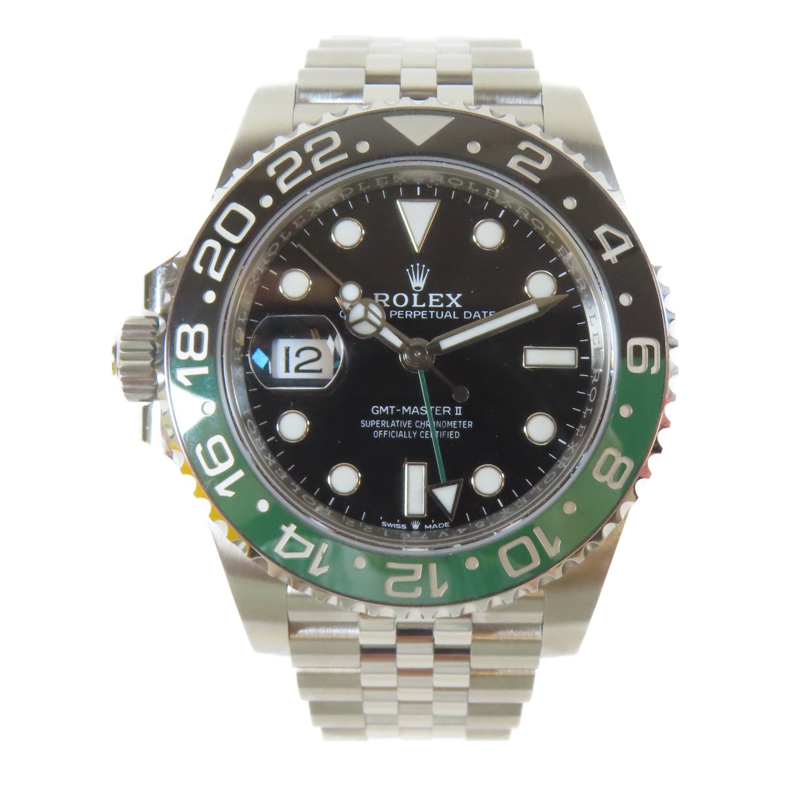 ROLEX GMT Master II不鏽鋼手錶黑色