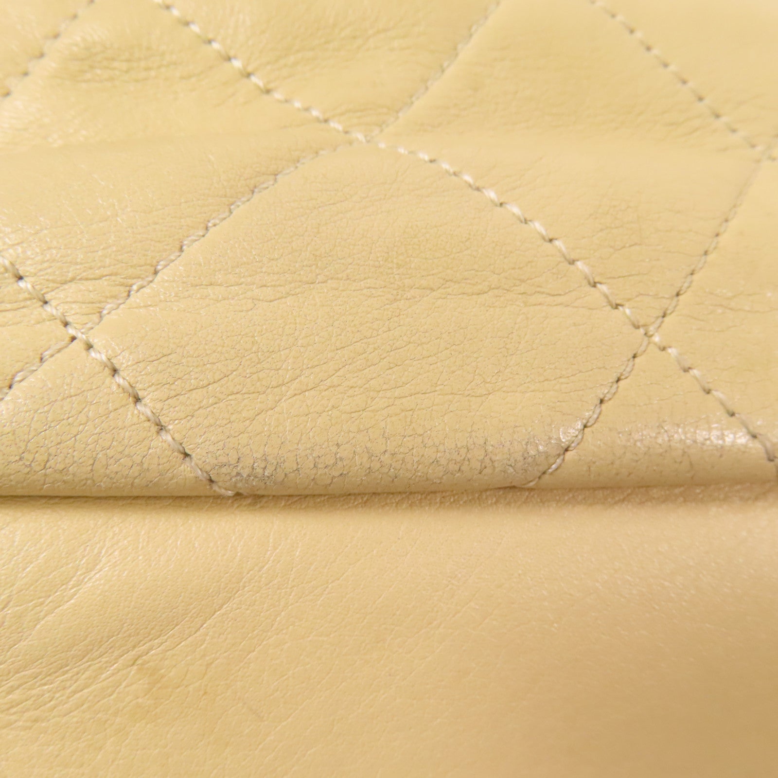 CHANEL 皮革2 Way Shoulder金扣手挽肩背兩用袋