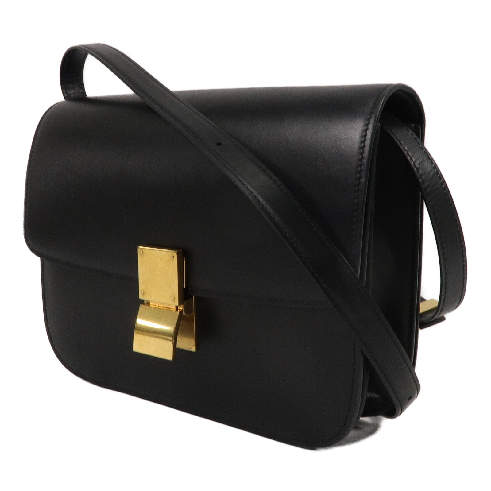 CELINE 牛皮皮革Classic Box肩背袋