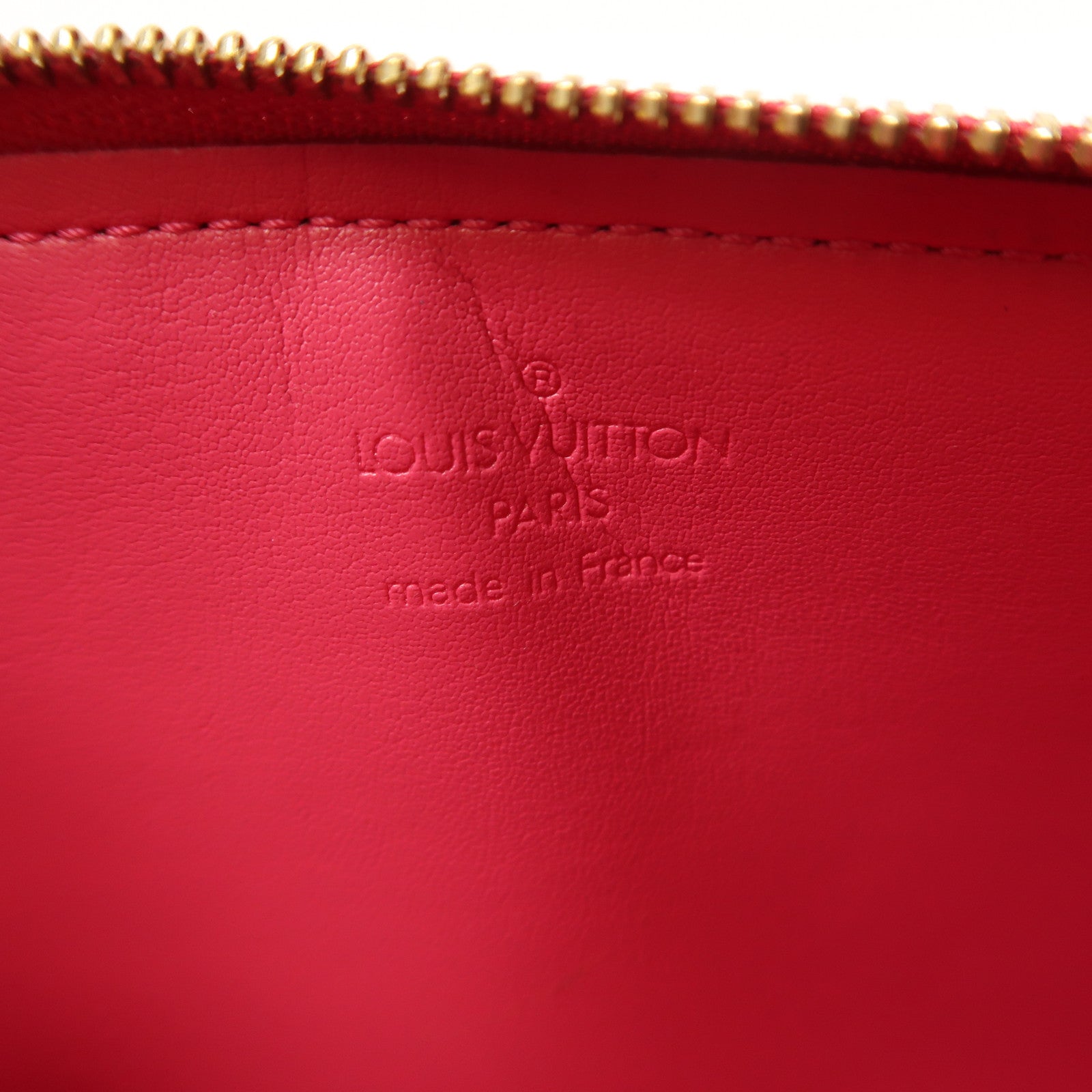 LOUIS VUITTON Monogram Vernis Lexington金扣手挽袋